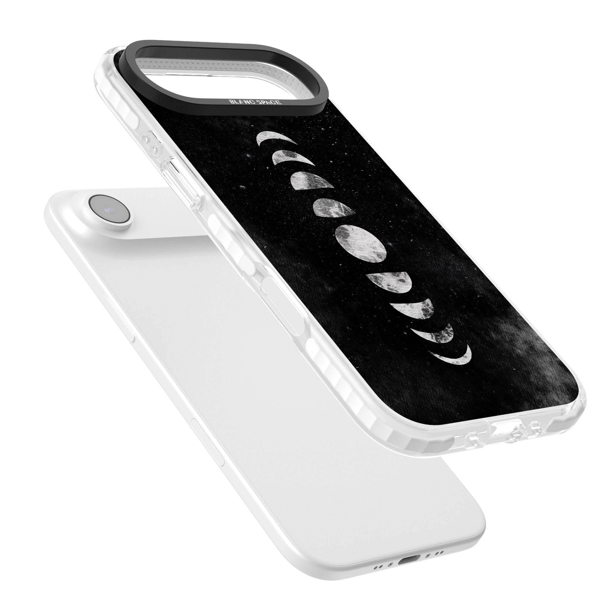 Lunar Phases iPhone 17 Air Impact Pro Clear Phone Case Colours
