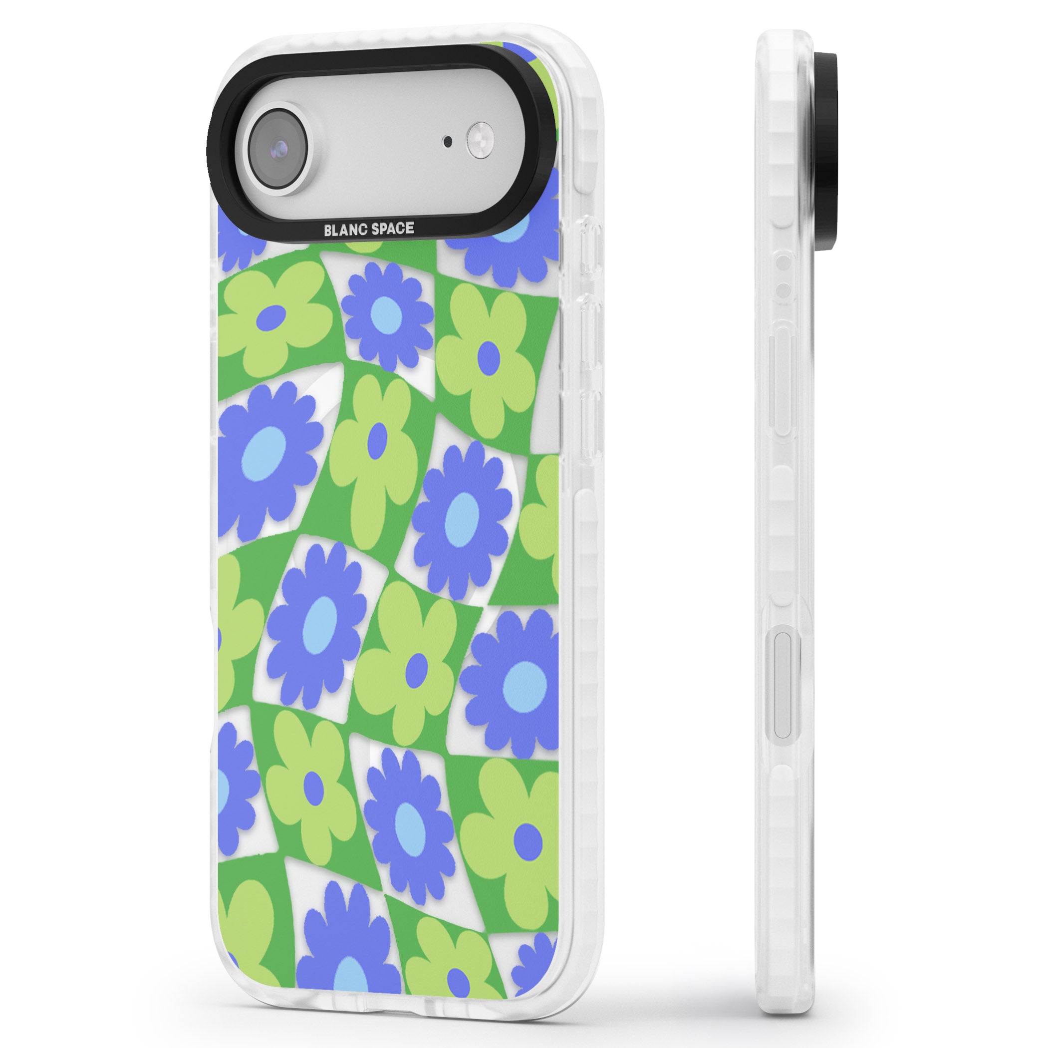 Garden Party iPhone 17 Air Impact Pro Clear Phone Case Side Profile