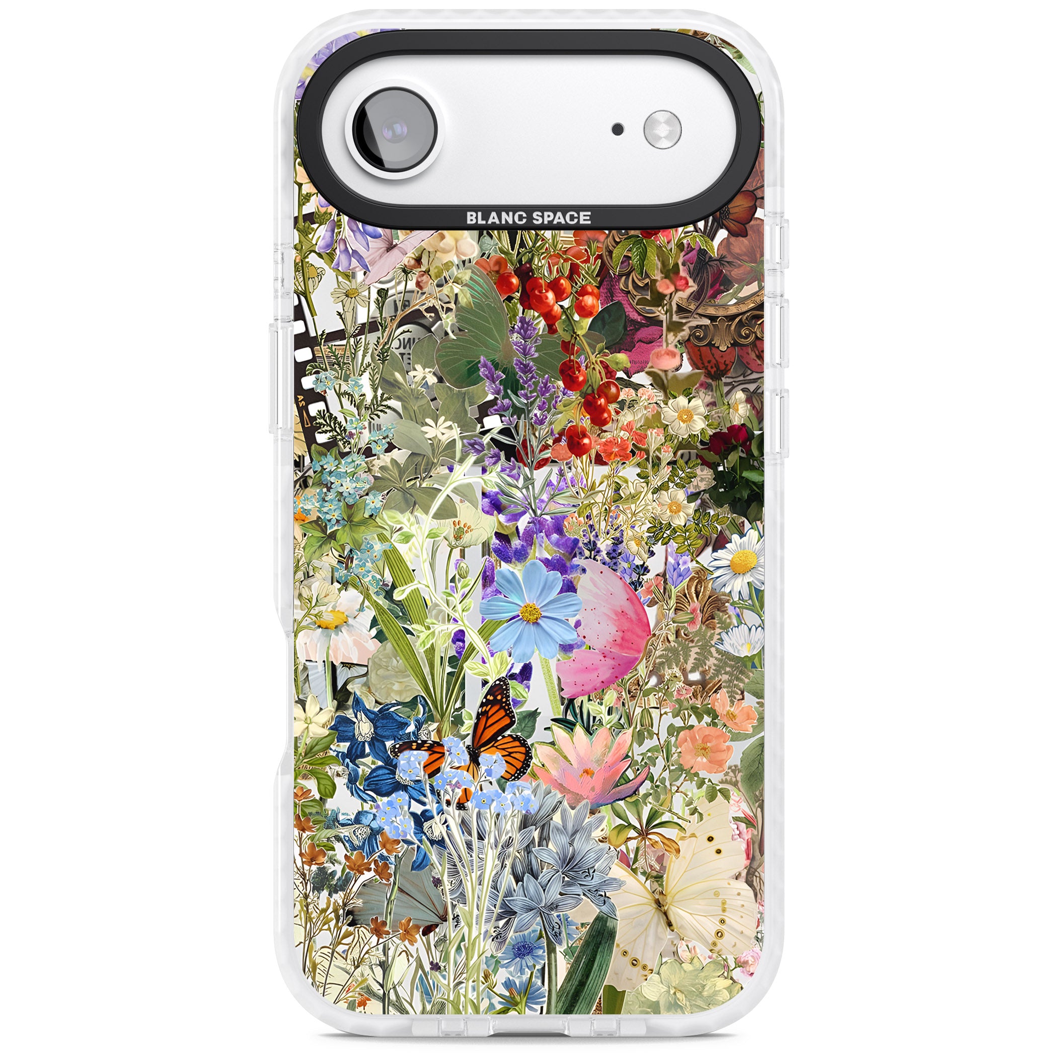 Flower Mix Collage iPhone 17 Air Impact Pro Clear Phone Case