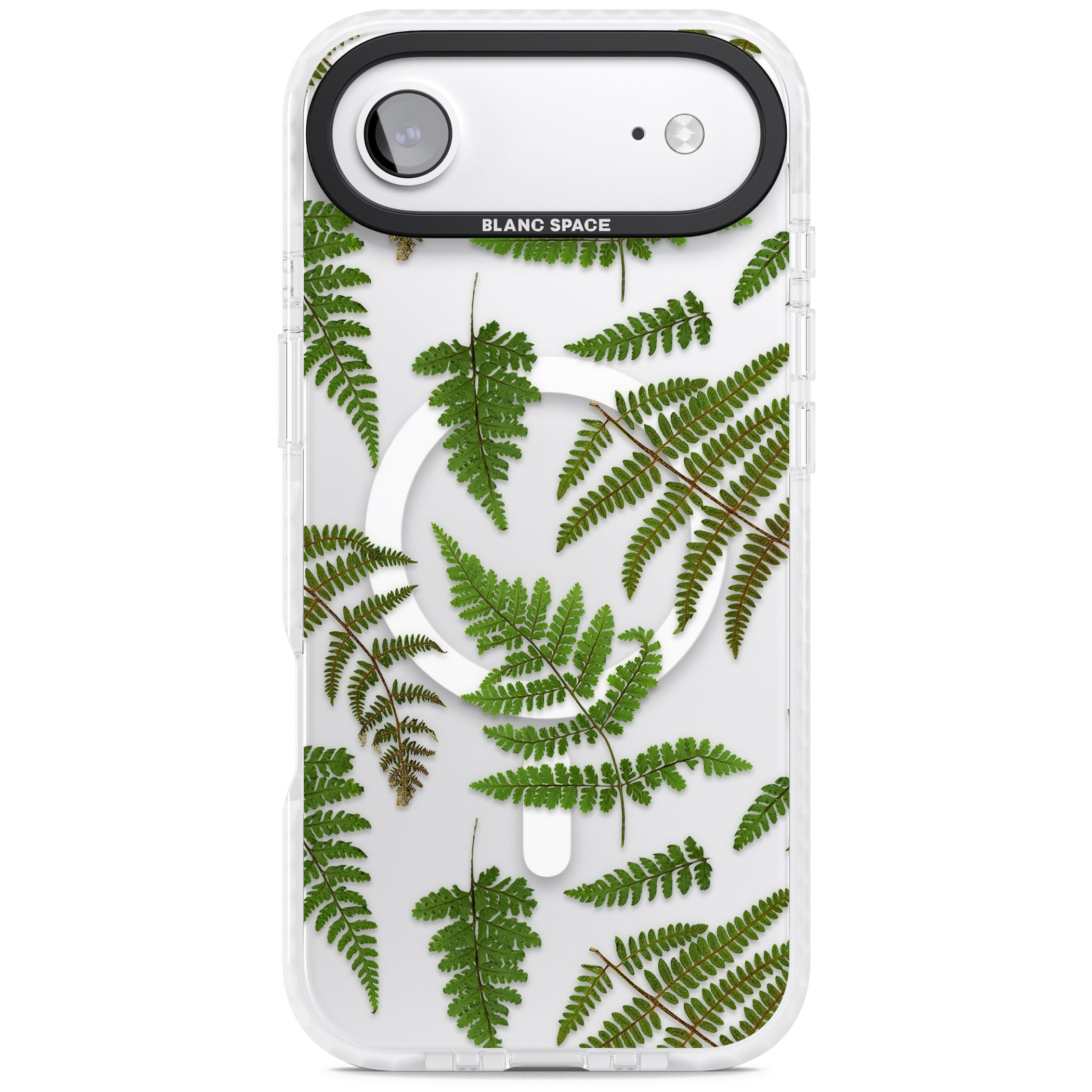 Leafy Ferns iPhone 17 Air Impact Pro Clear Phone Case