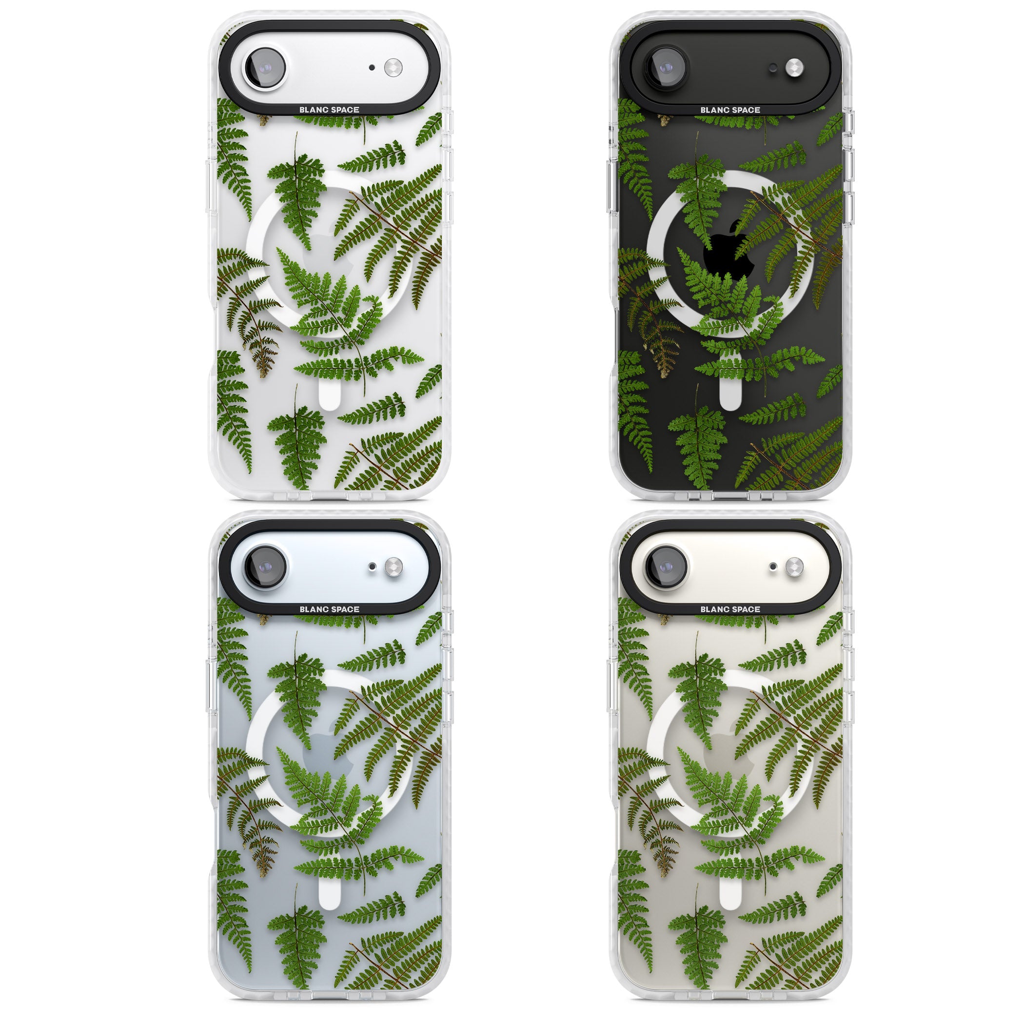 Leafy Ferns iPhone 17 Air Impact Pro Clear Phone Case APT Impact Protection
