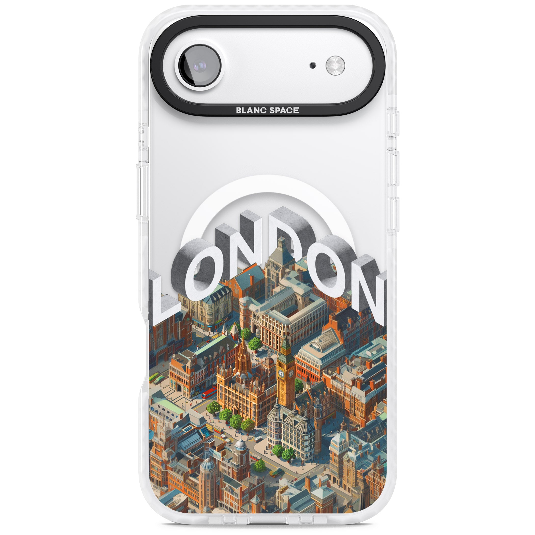 London iPhone 17 Air Impact Pro Clear Phone Case