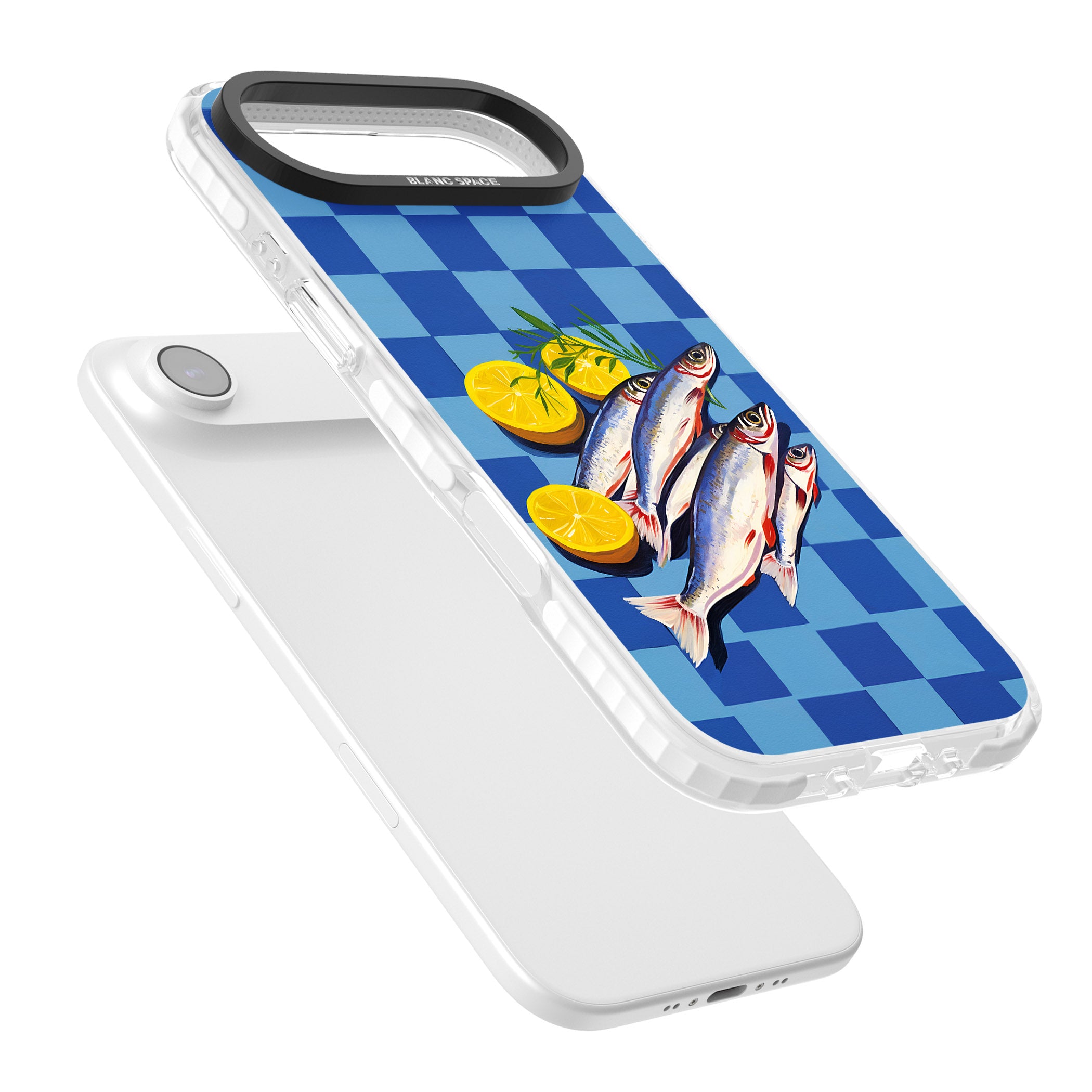 Fish & Lemons iPhone 17 Air Impact Pro Clear Phone Case Colours