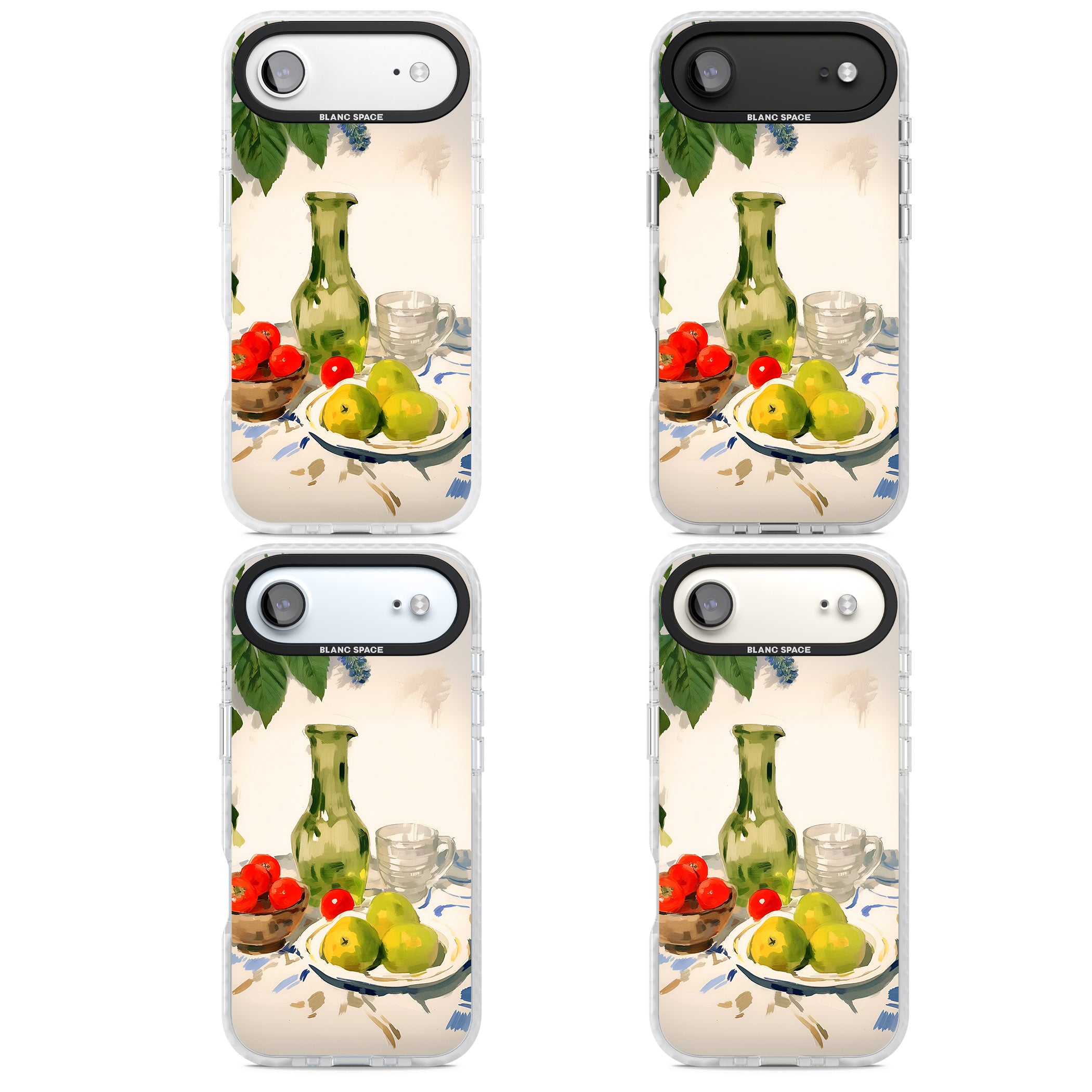 Green Carafe iPhone 17 Air Impact Pro Clear Phone Case APT Impact Protection