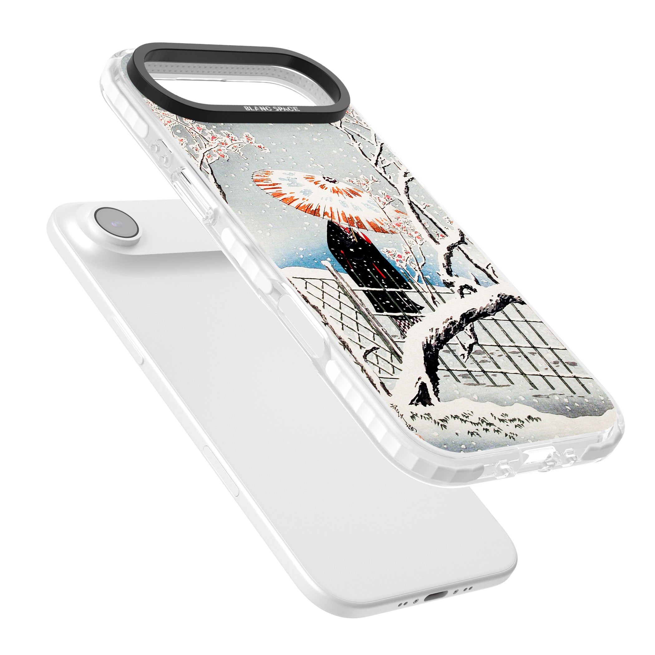 Plum Tree In Snow By Hiroaki Takahashi iPhone 17 Air Impact Pro Clear Phone Case Colours
