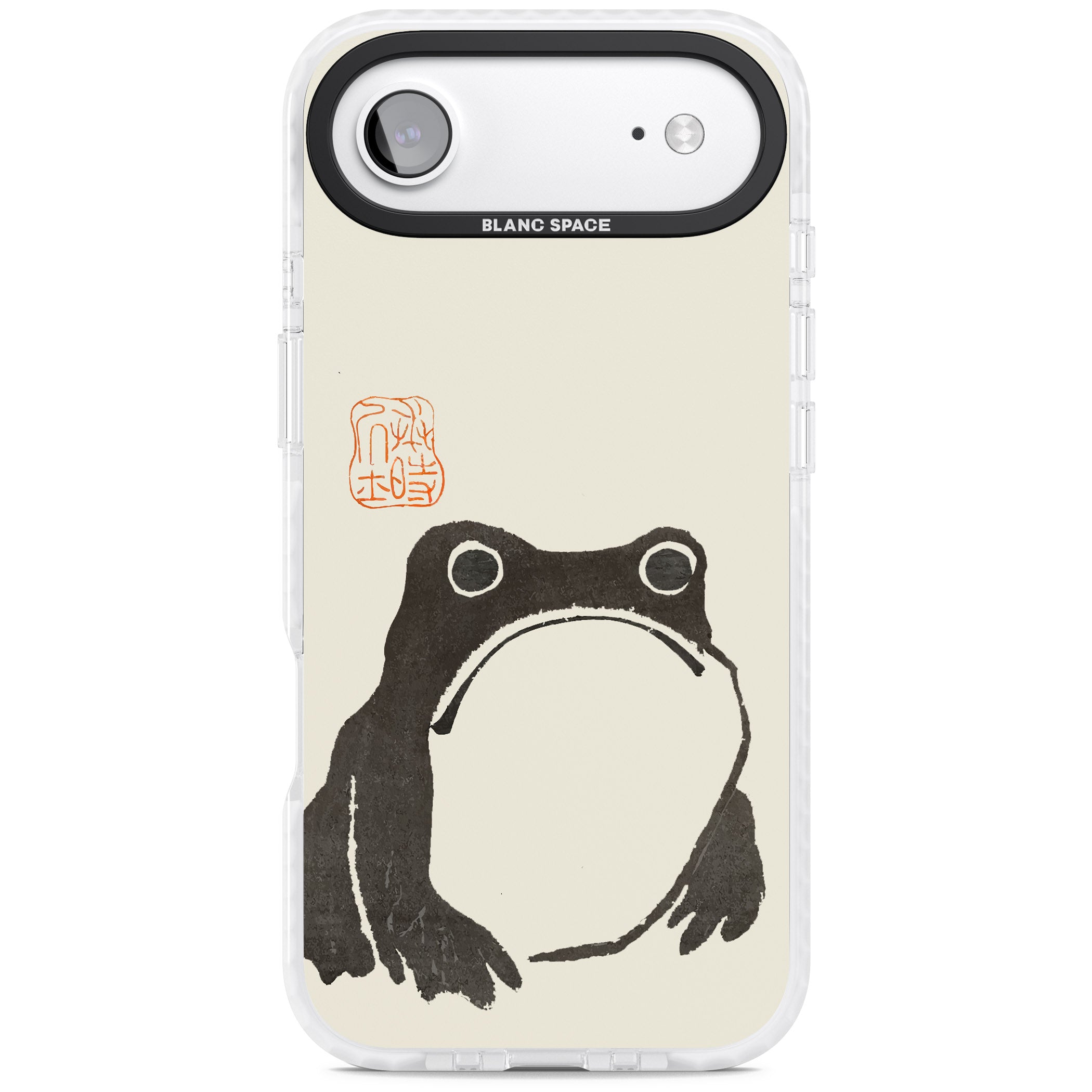 Matsumoto Hoji Frog iPhone 17 Air Impact Pro Clear Phone Case