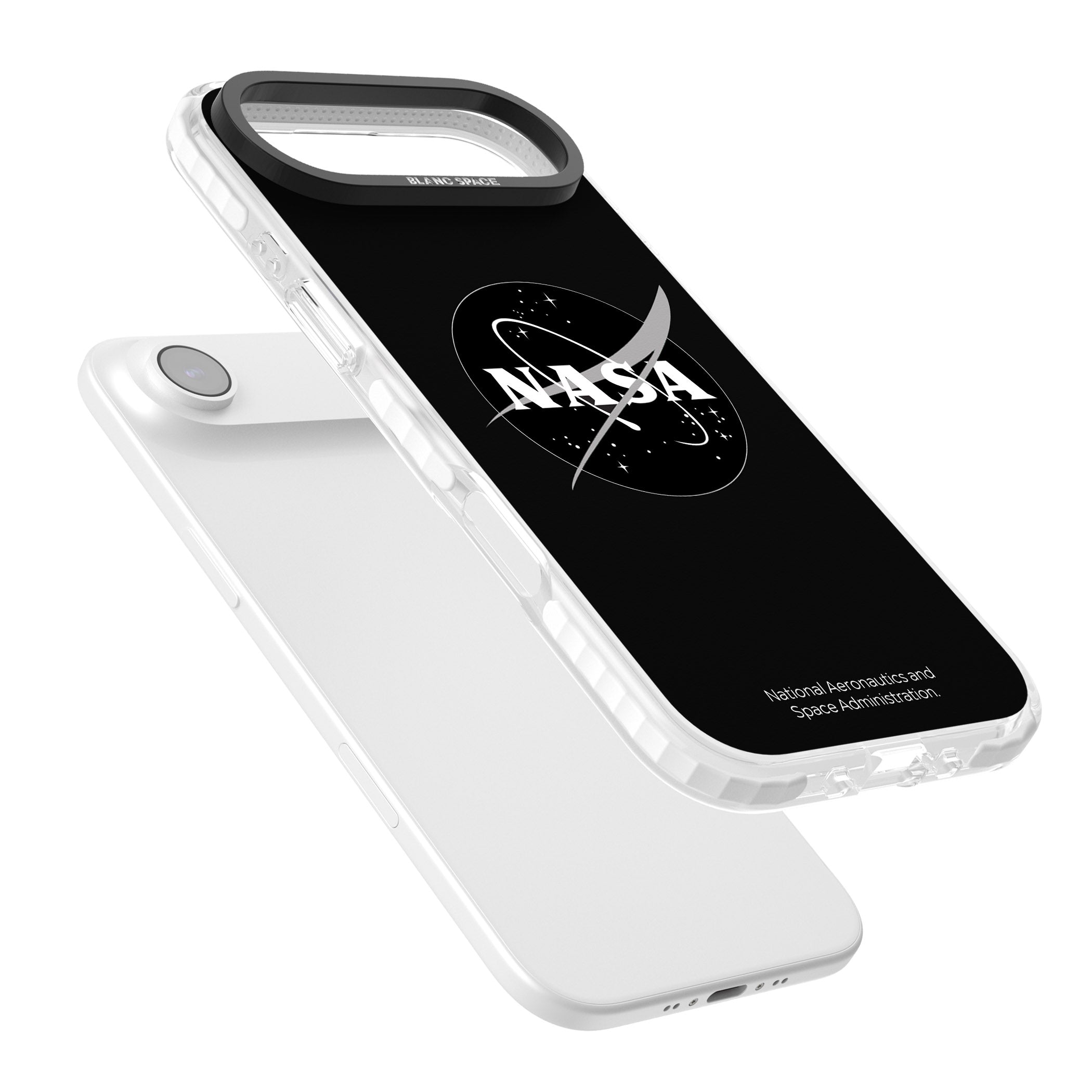 Dark Nasa Meatball iPhone 17 Air Impact Pro Clear Phone Case Colours