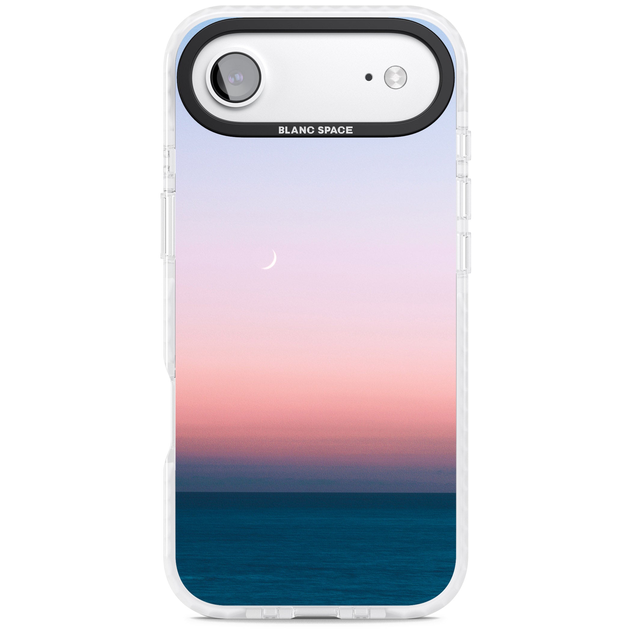 Pastel Ocean Sunset iPhone 17 Air Impact Pro Clear Phone Case