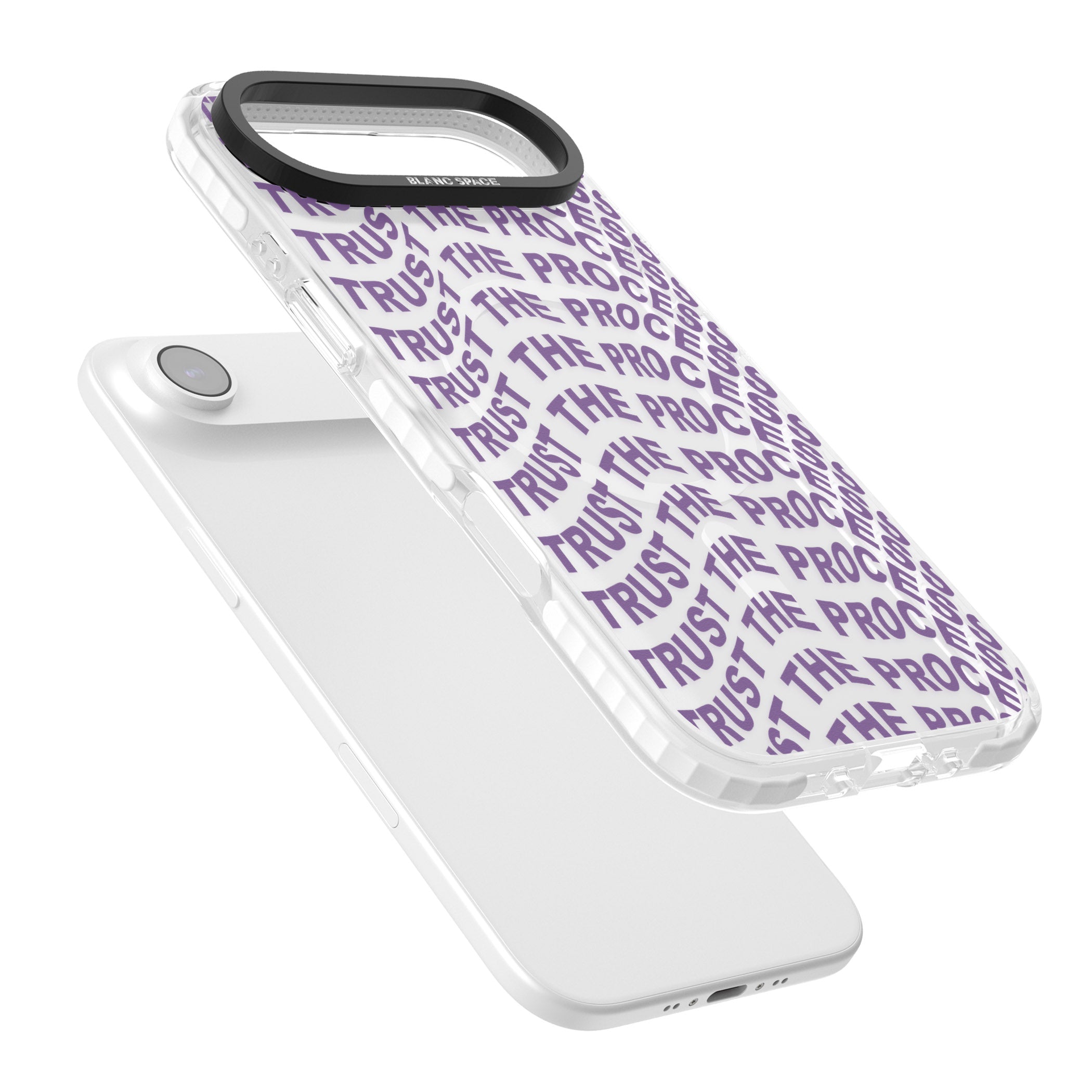 Trust The Process iPhone 17 Air Impact Pro Clear Phone Case Colours