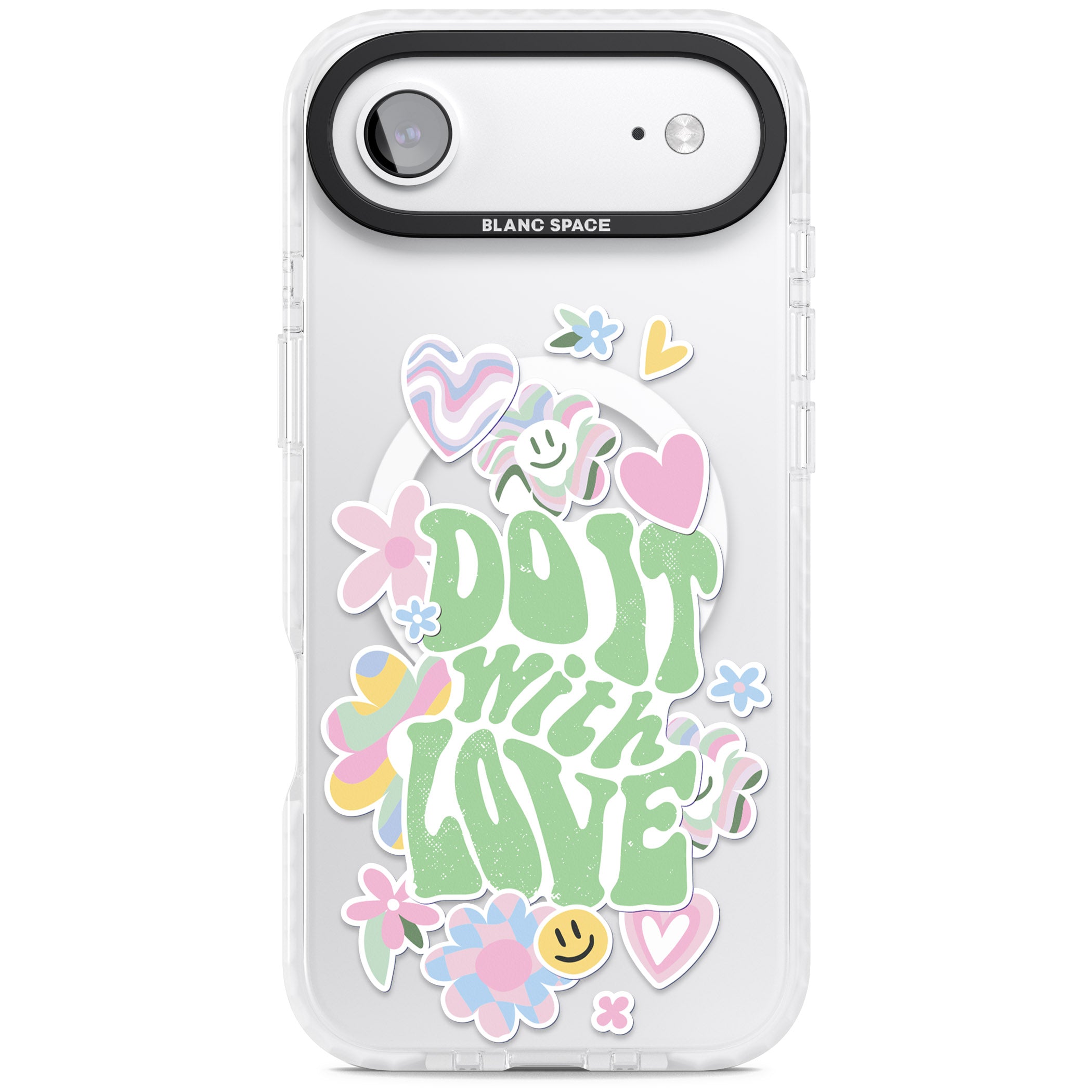 Do It With Love iPhone 17 Air Impact Pro Clear Phone Case