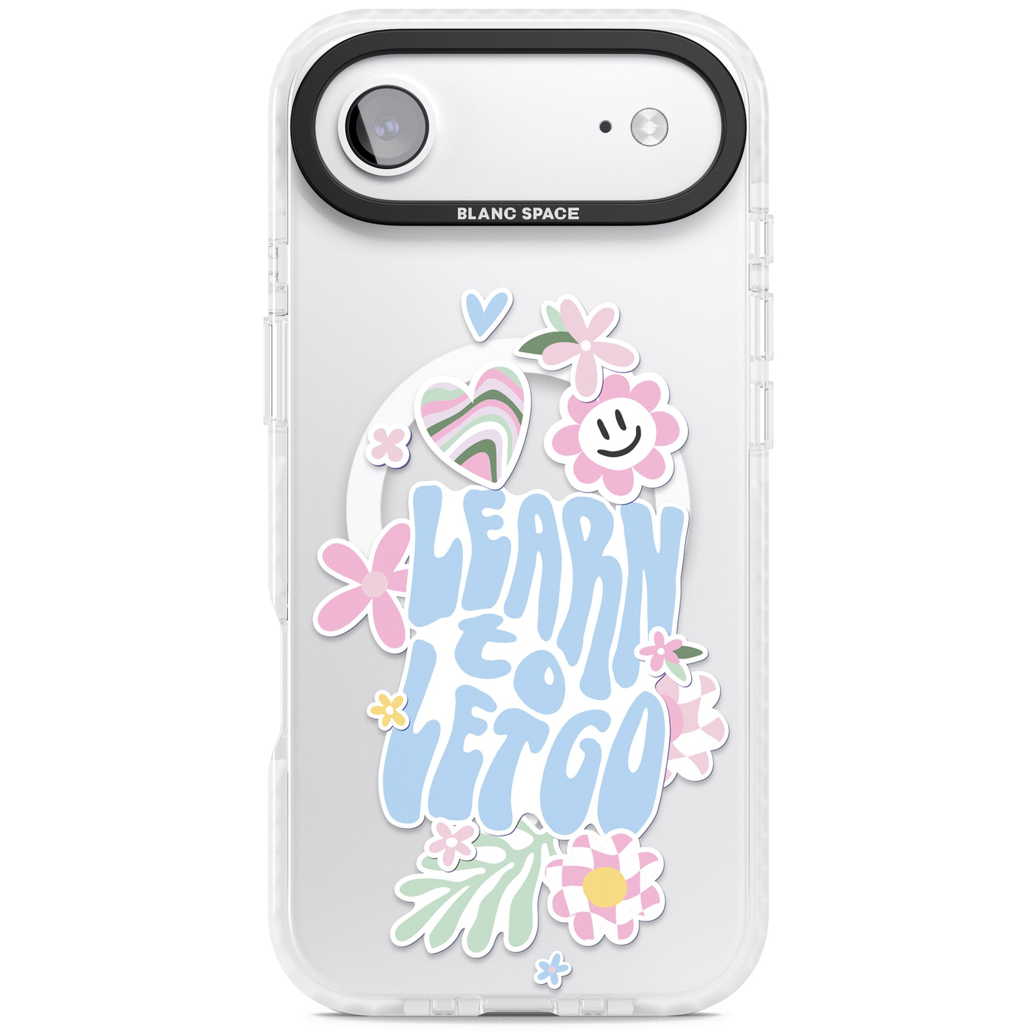 Learn To Let Go iPhone 17 Air Impact Pro Clear Phone Case