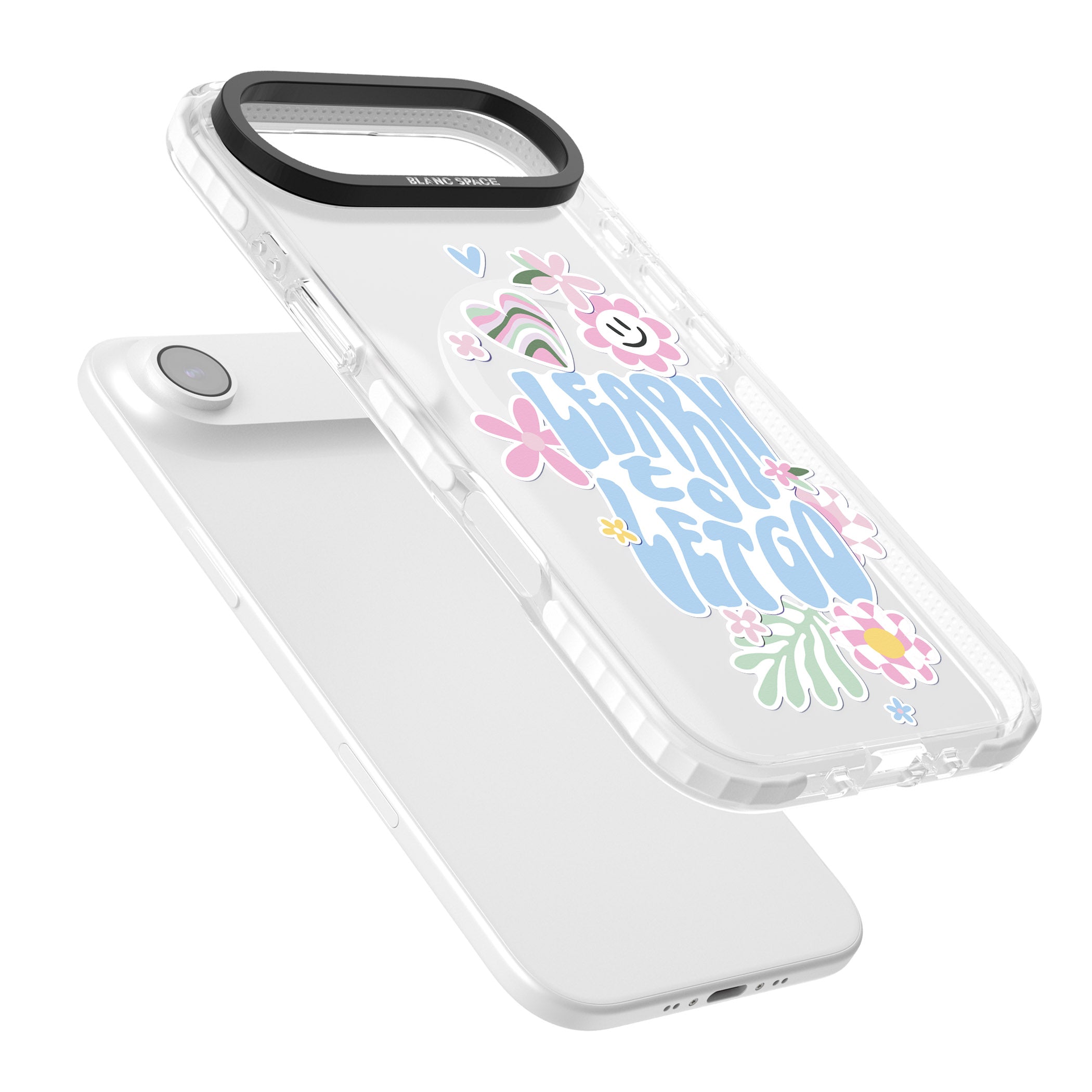 Learn To Let Go iPhone 17 Air Impact Pro Clear Phone Case Colours