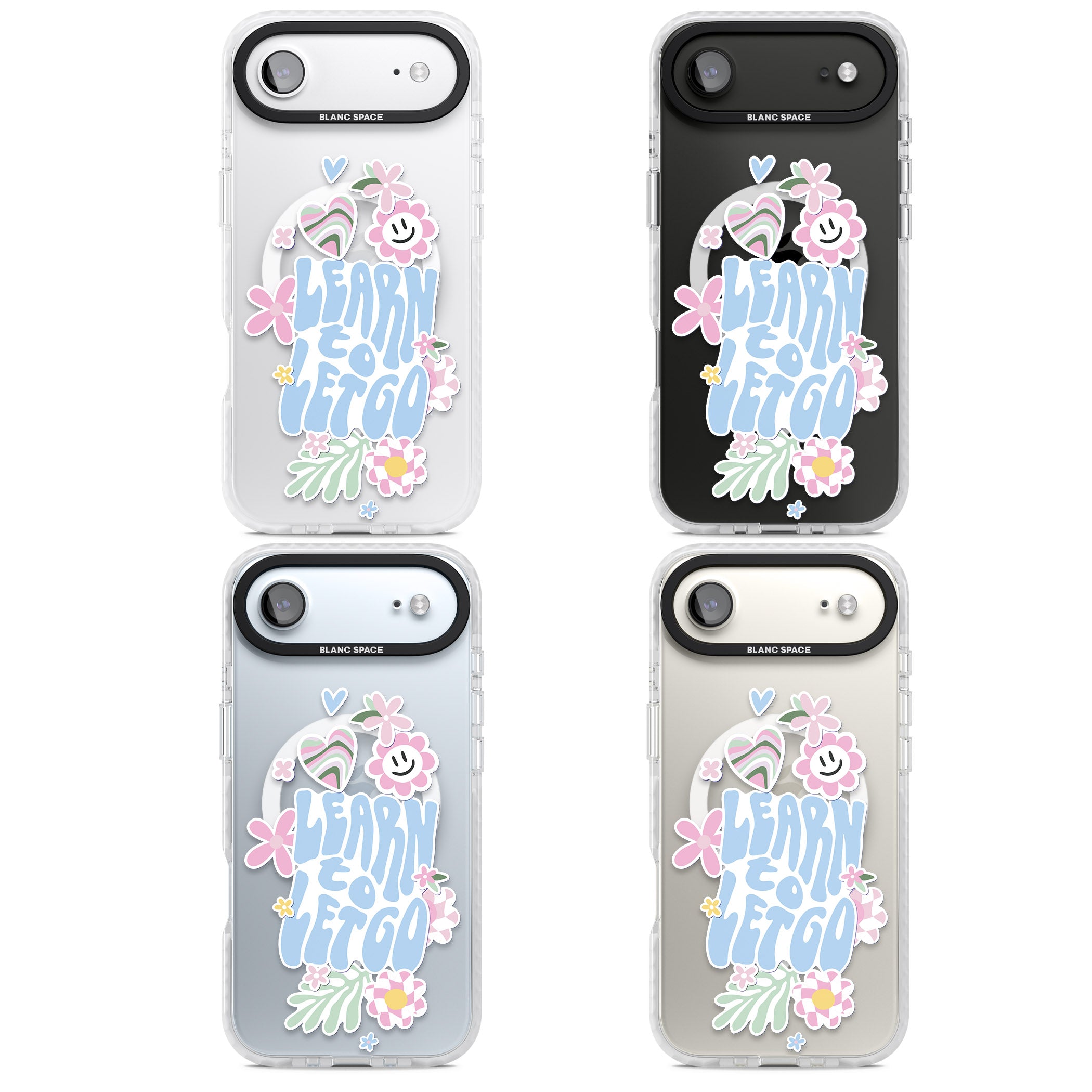 Learn To Let Go iPhone 17 Air Impact Pro Clear Phone Case APT Impact Protection