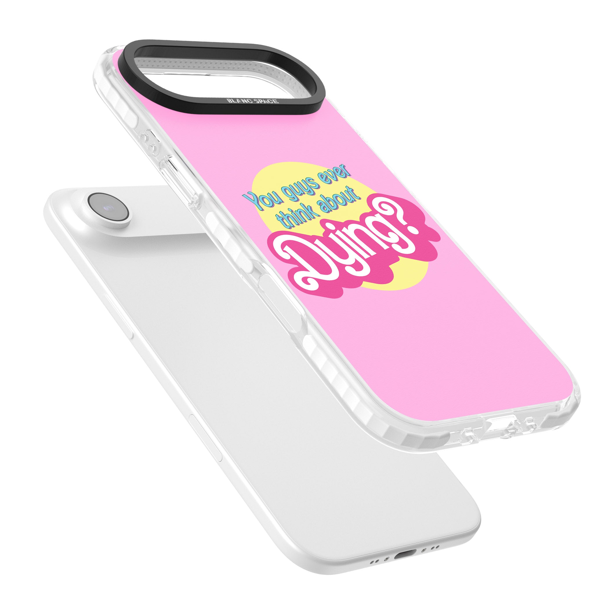 Ever Think About Dying? iPhone 17 Air Impact Pro Clear Phone Case Colours