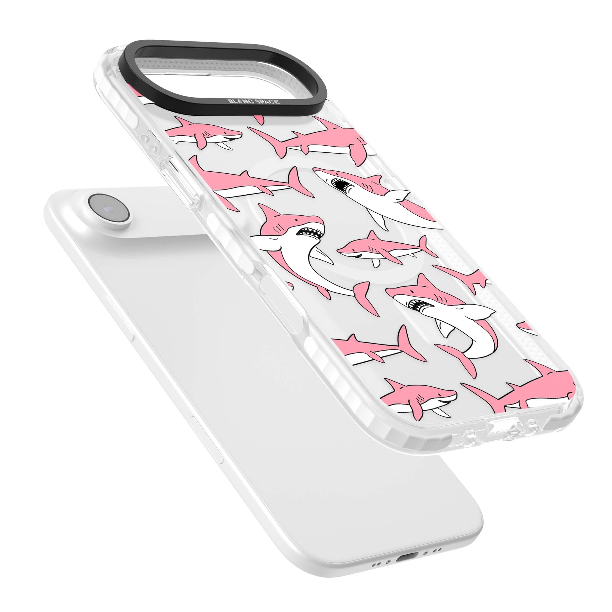 Bubblegum Sharks for her iPhone case | Impact Magsafe case for iPhone Air