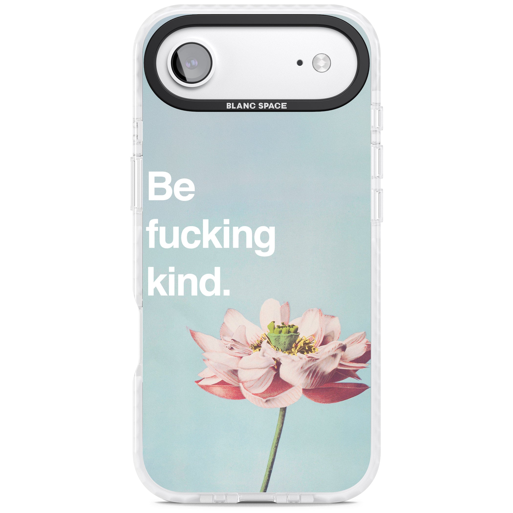 Be F*Cking Kind iPhone 17 Air Impact Pro Clear Phone Case