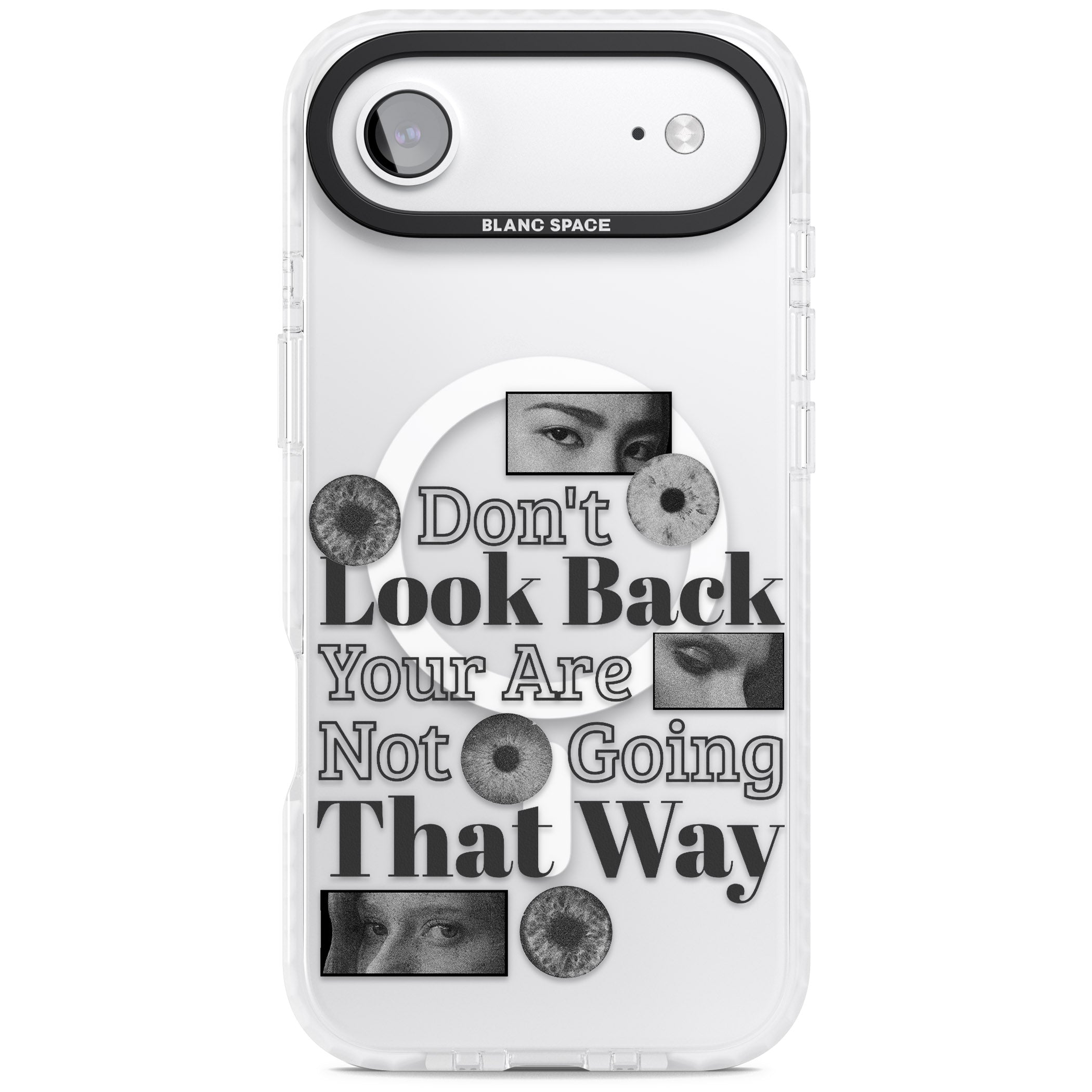 Dont Look Back iPhone 17 Air Impact Pro Clear Phone Case