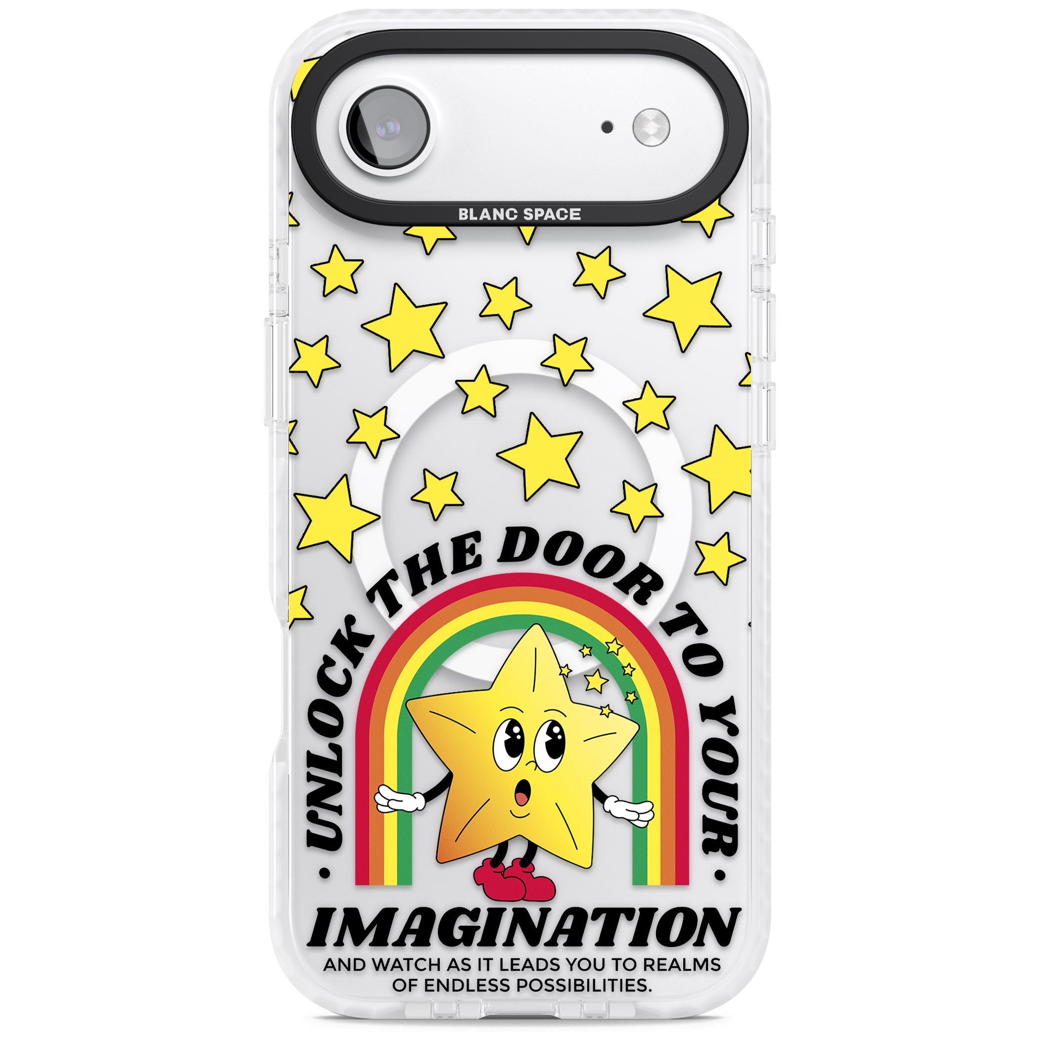 Imagination iPhone 17 Air Impact Pro Clear Phone Case