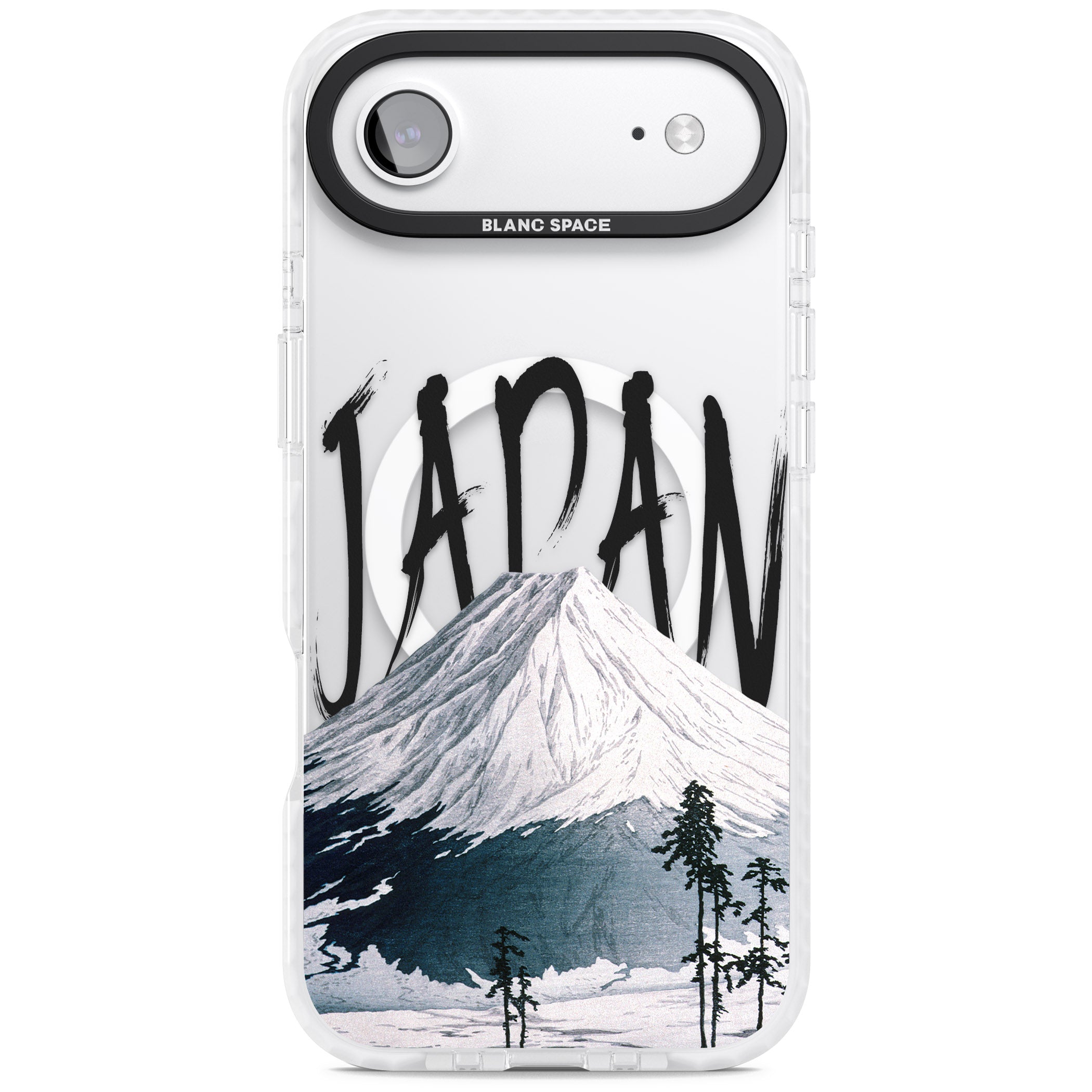 Mount Fuji Cutout iPhone 17 Air Impact Pro Clear Phone Case