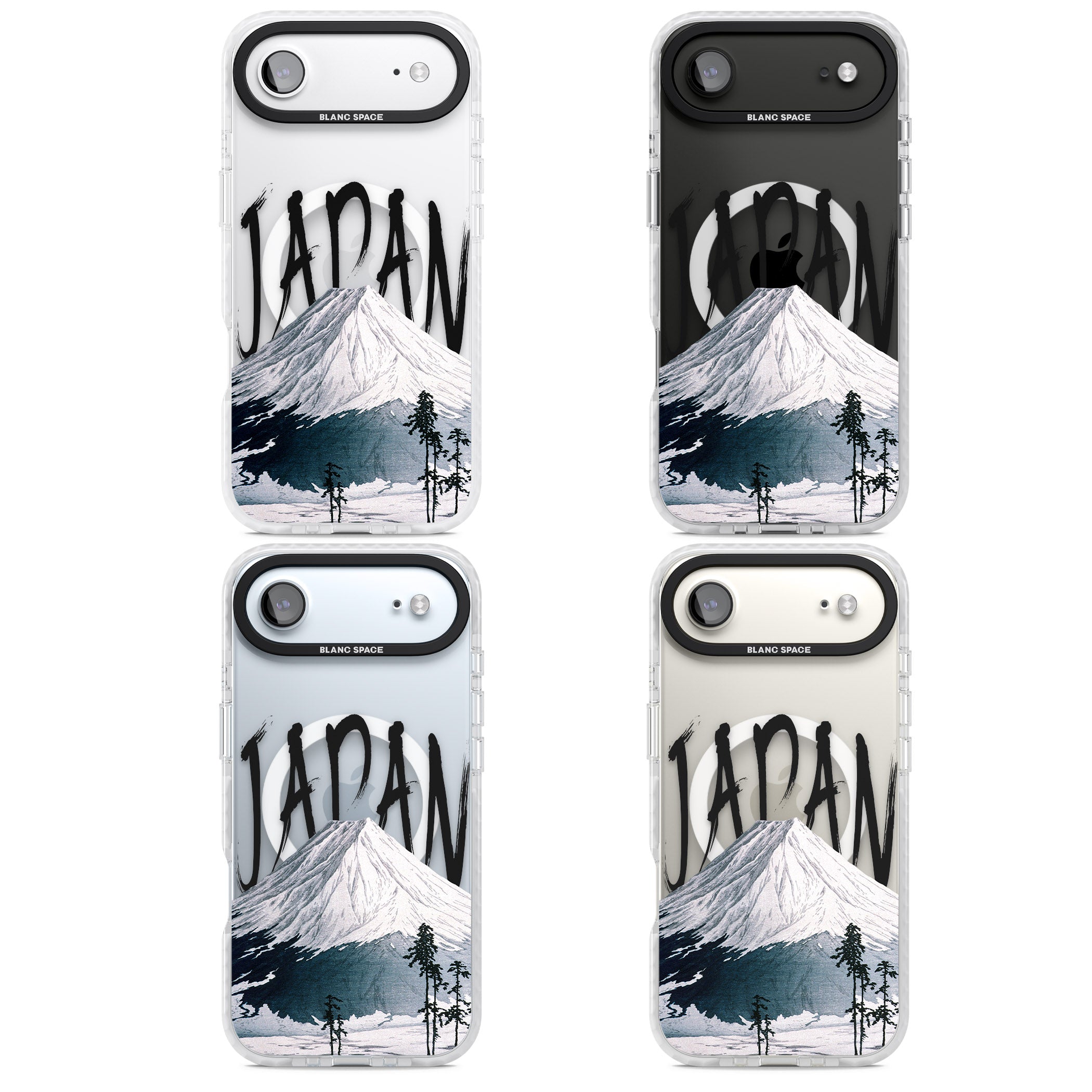 Mount Fuji Cutout iPhone 17 Air Impact Pro Clear Phone Case APT Impact Protection