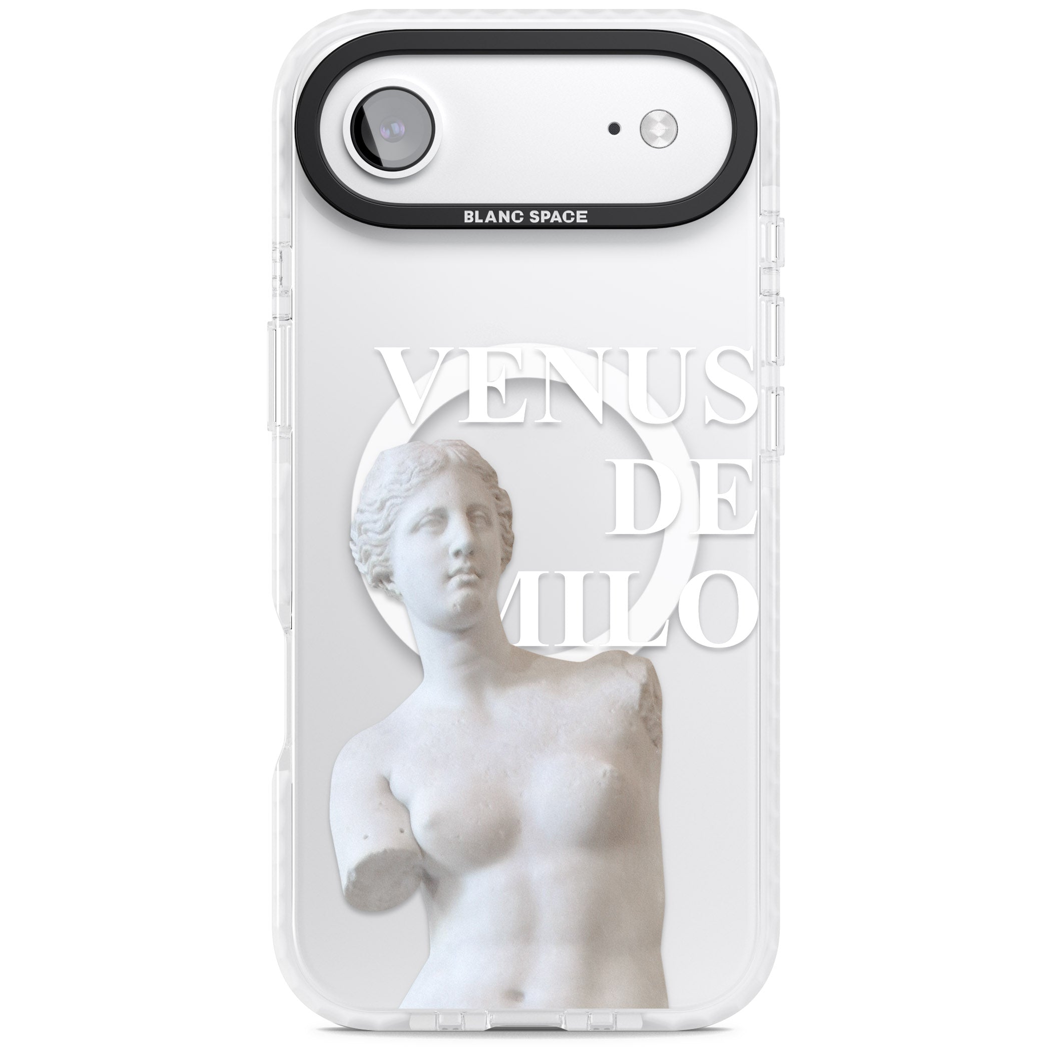 Venus De Milo Cutout iPhone 17 Air Impact Pro Clear Phone Case