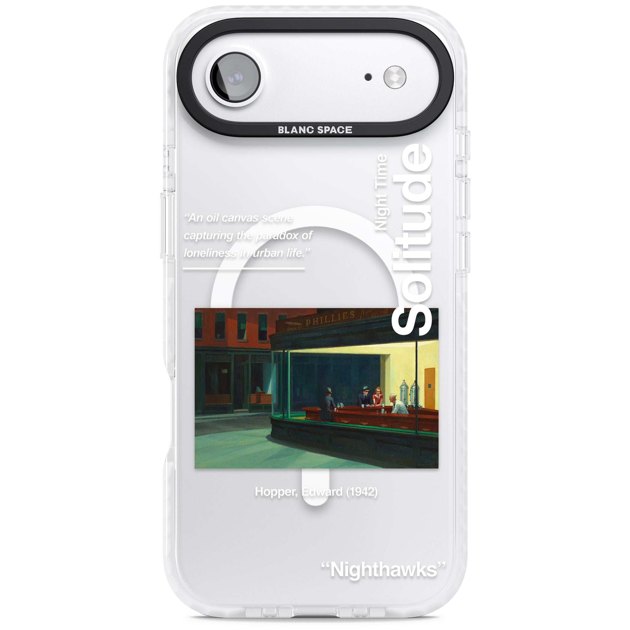 Nighthawks iPhone 17 Air Impact Pro Clear Phone Case