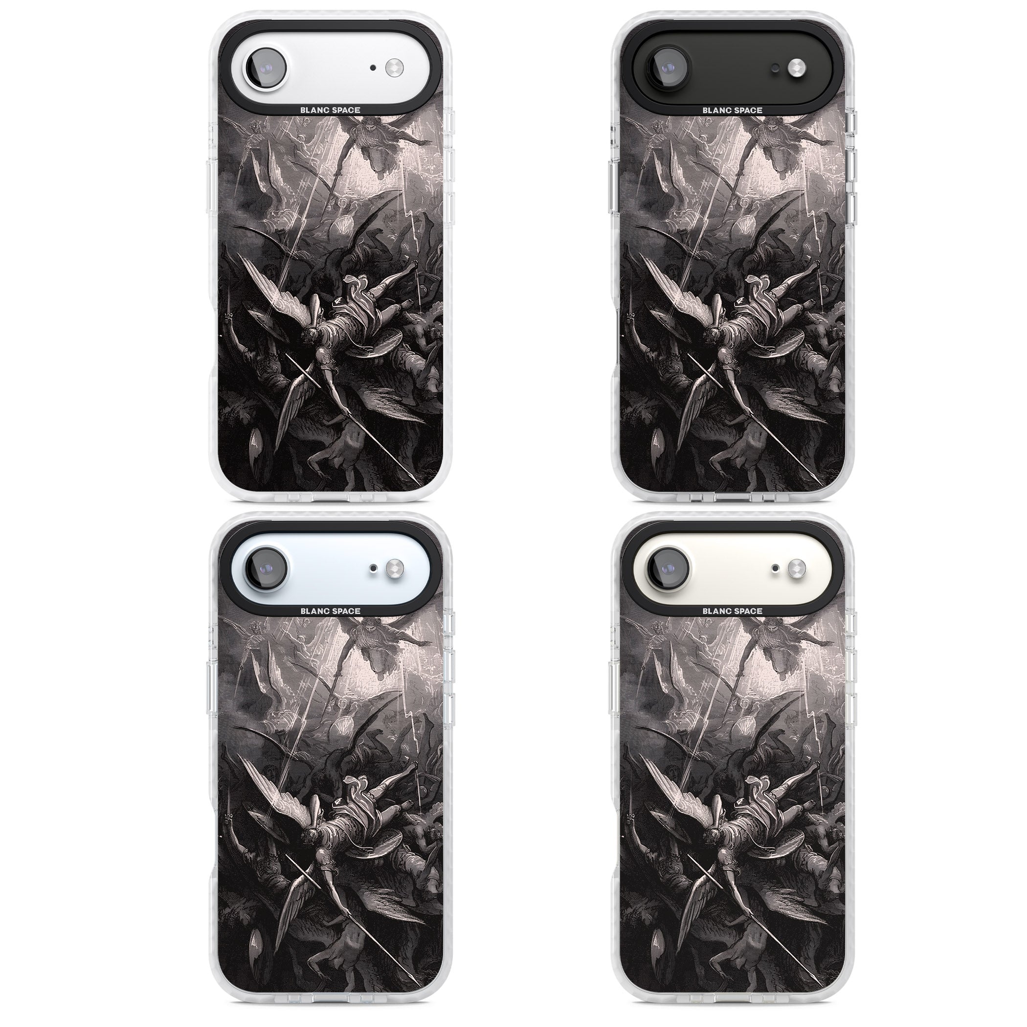 Paradise Lost iPhone 17 Air Impact Pro Clear Phone Case APT Impact Protection