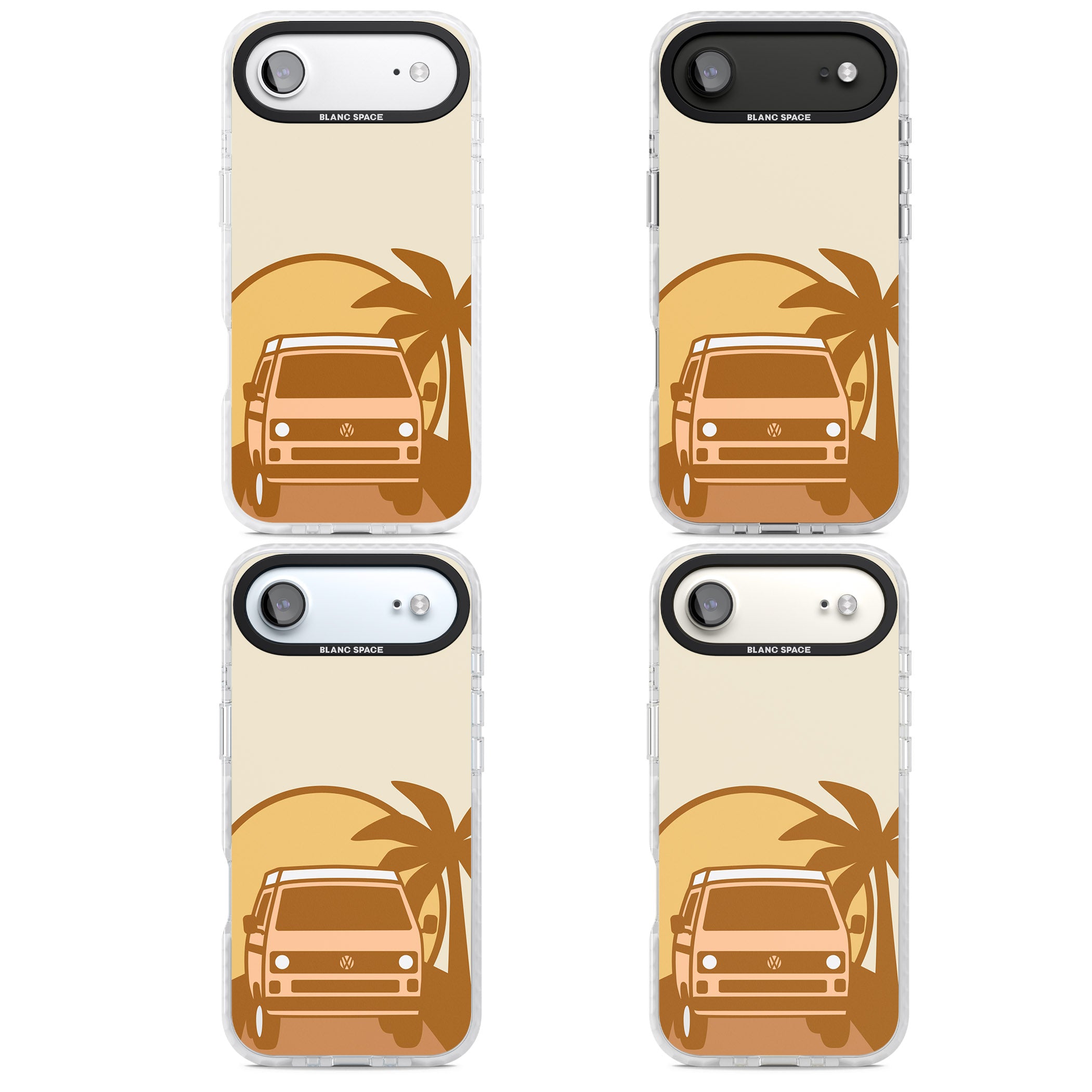 Sunset Van iPhone 17 Air Impact Pro Clear Phone Case APT Impact Protection