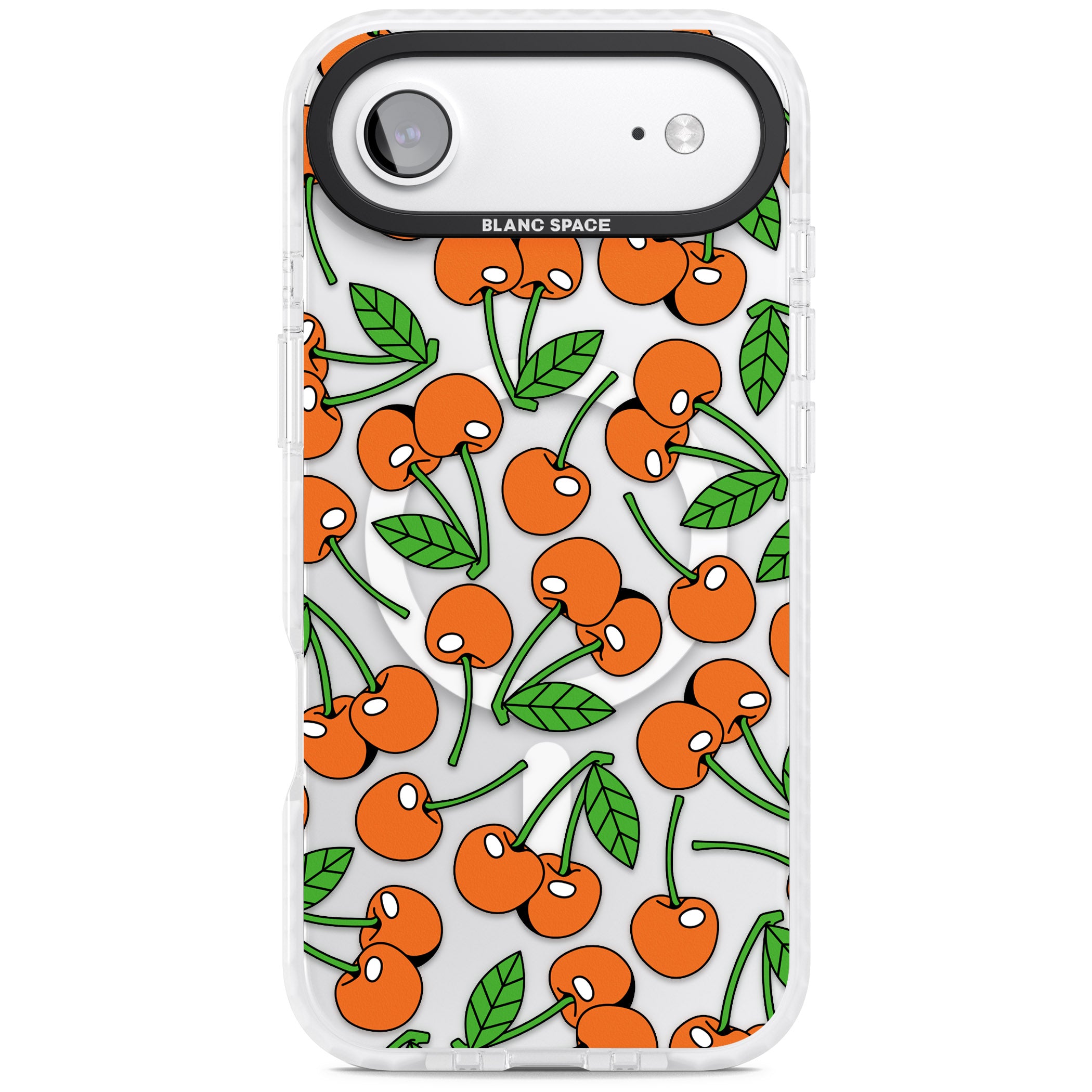 Orchard Fresh Cherries iPhone 17 Air Impact Pro Clear Phone Case