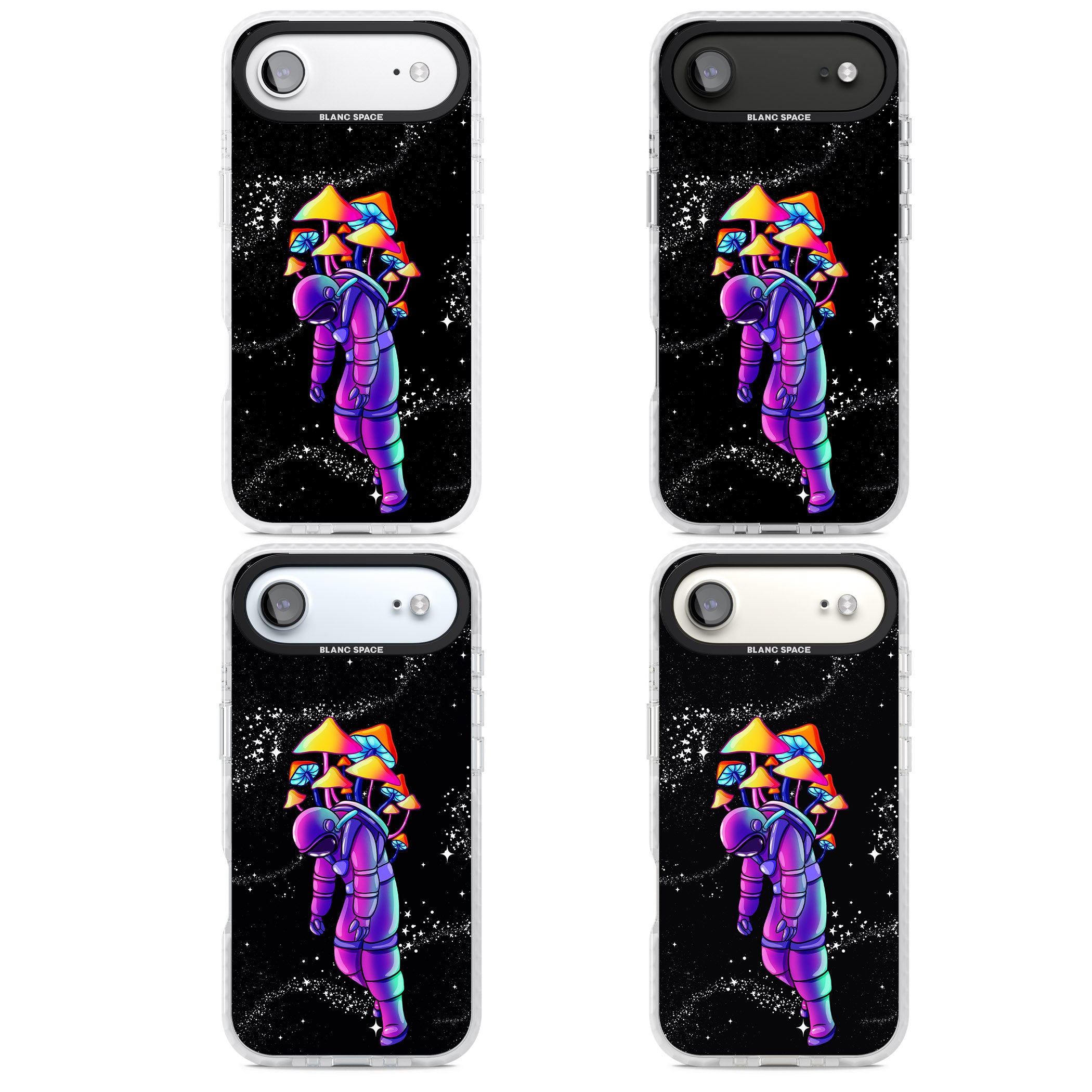 Space Mutation iPhone 17 Air Impact Pro Clear Phone Case APT Impact Protection