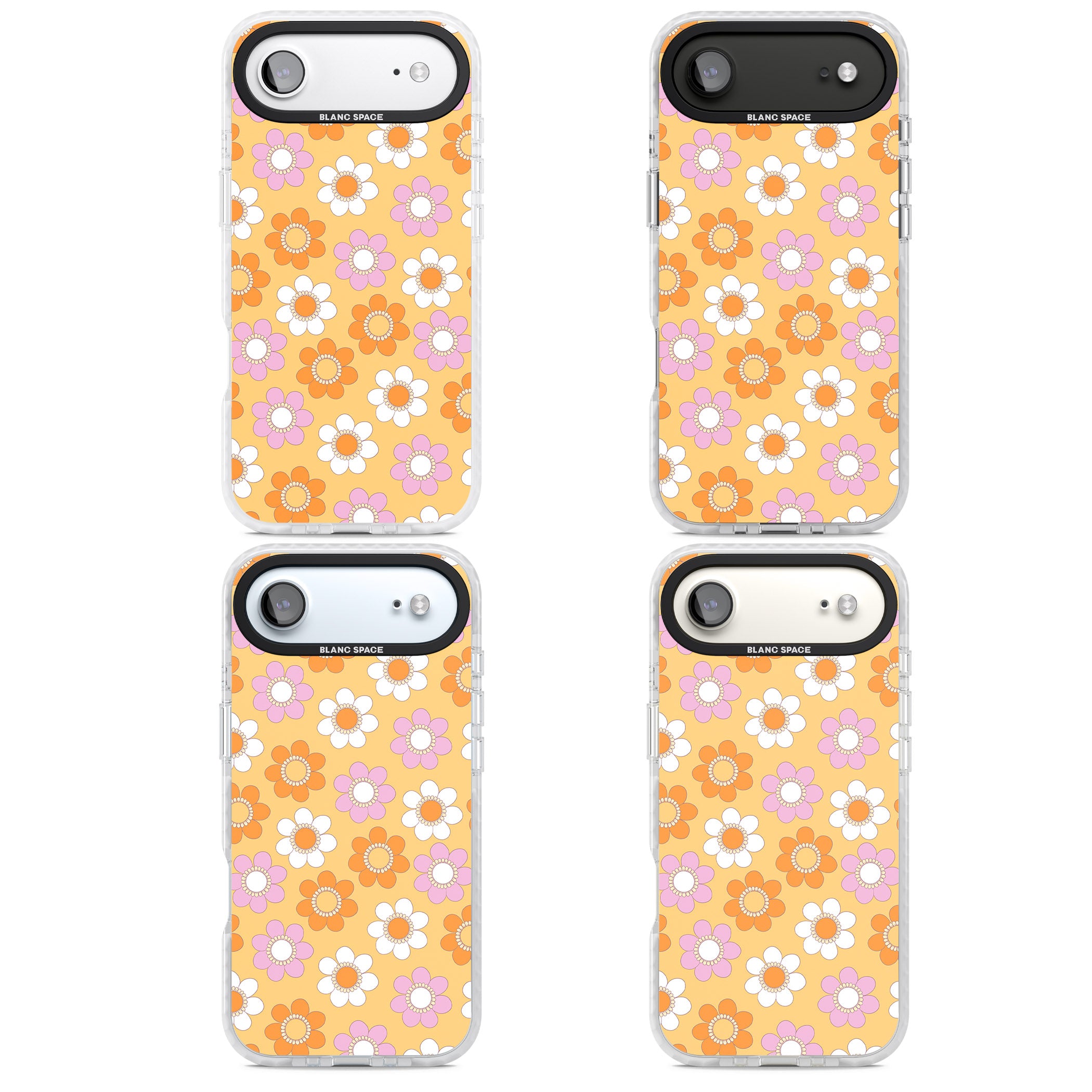 Sunny Flower Mix iPhone 17 Air Impact Pro Clear Phone Case APT Impact Protection
