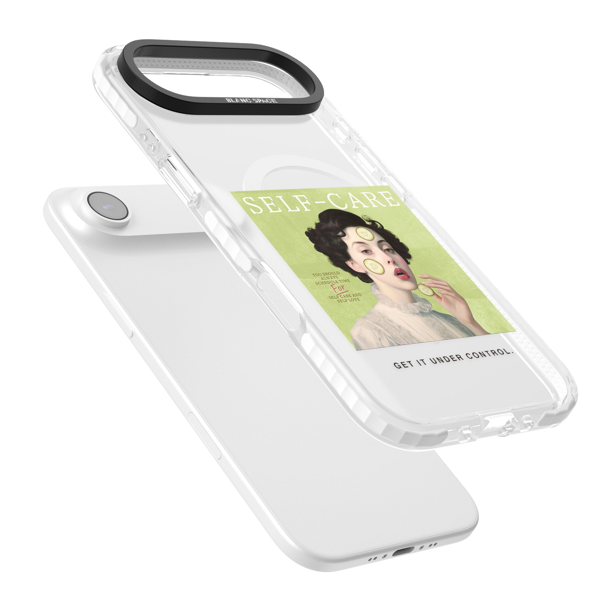 Self Care iPhone 17 Air Impact Pro Clear Phone Case Colours