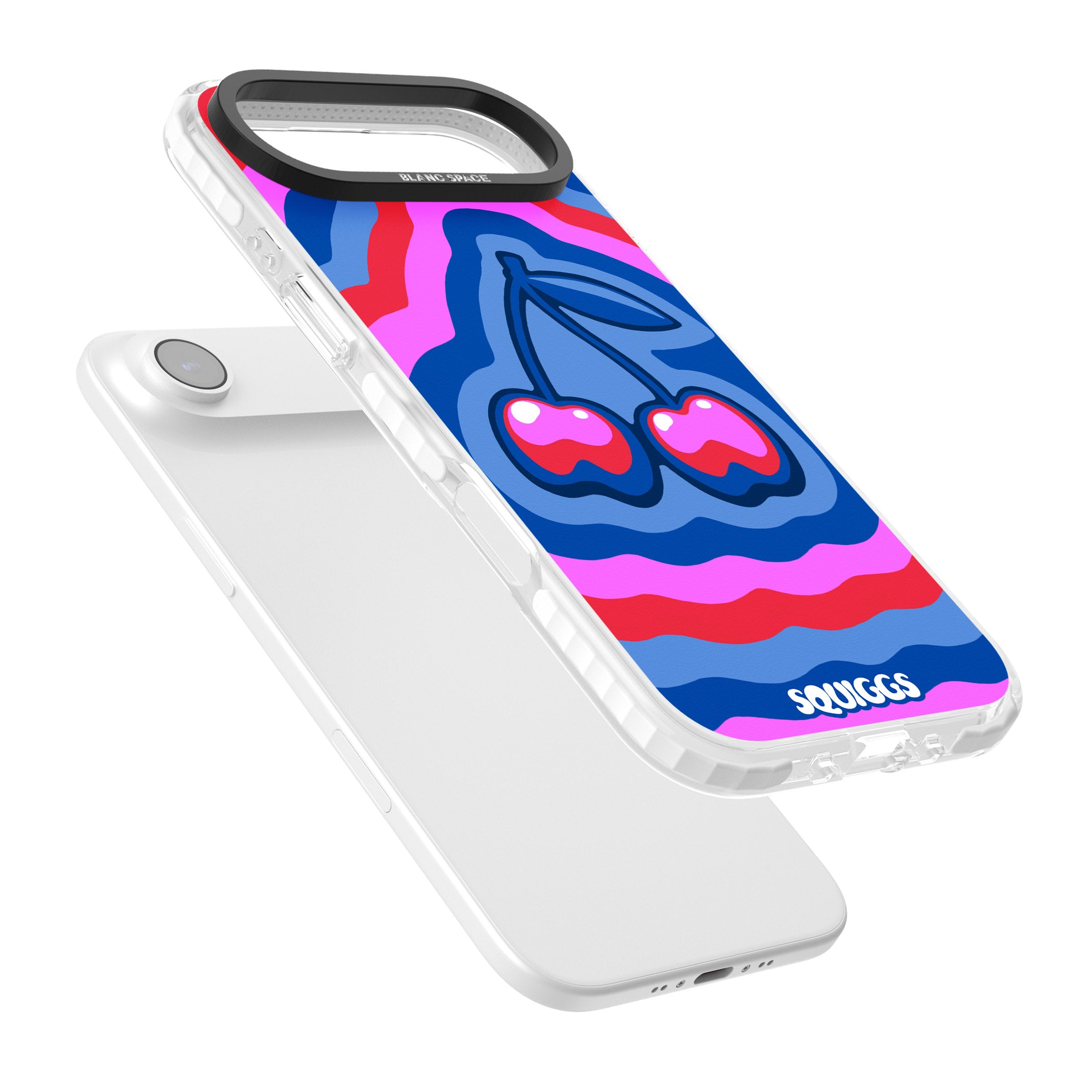 Cherry Rainbow iPhone 17 Air Impact Pro Clear Phone Case Colours
