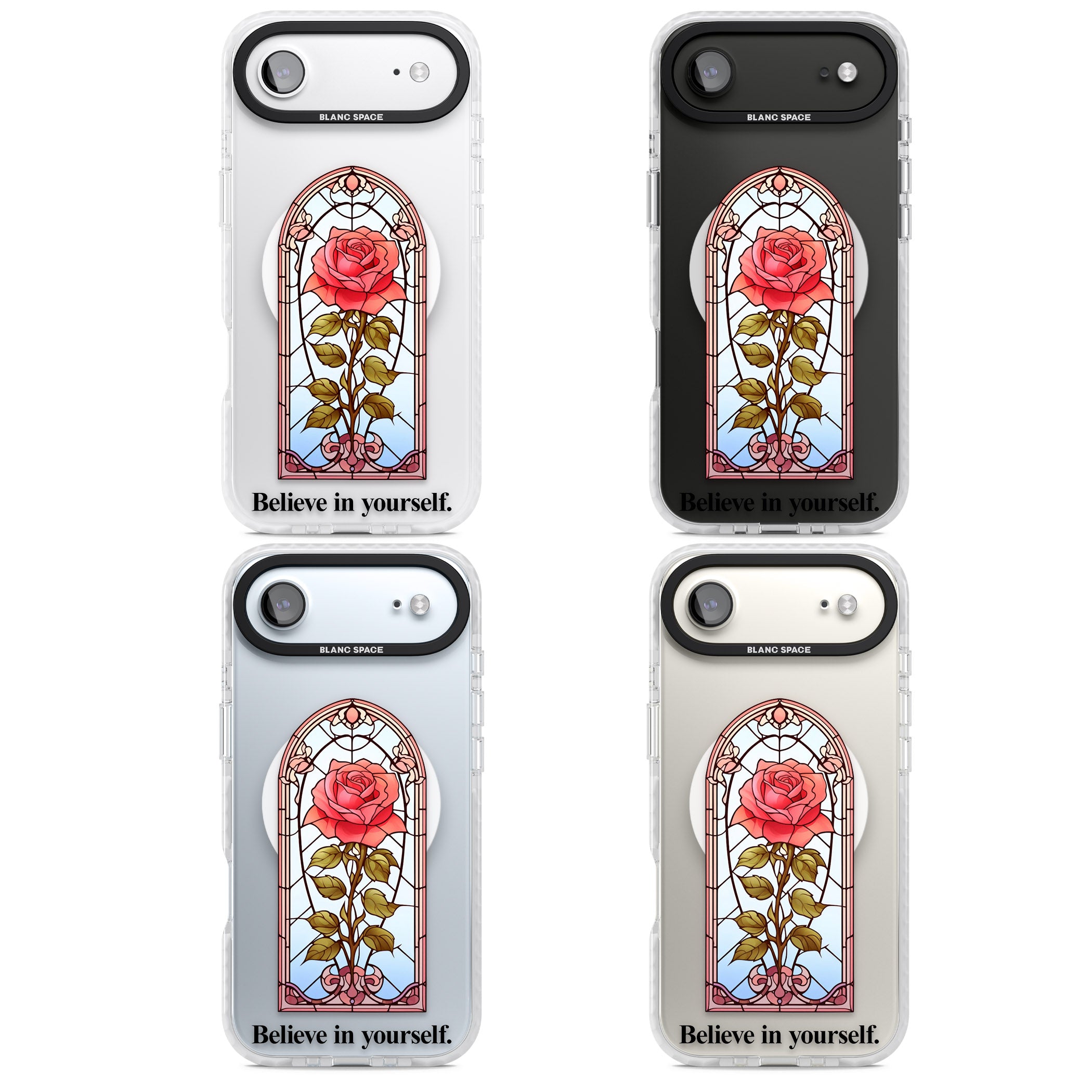 Believe In Yourself iPhone 17 Air Impact Pro Clear Phone Case APT Impact Protection