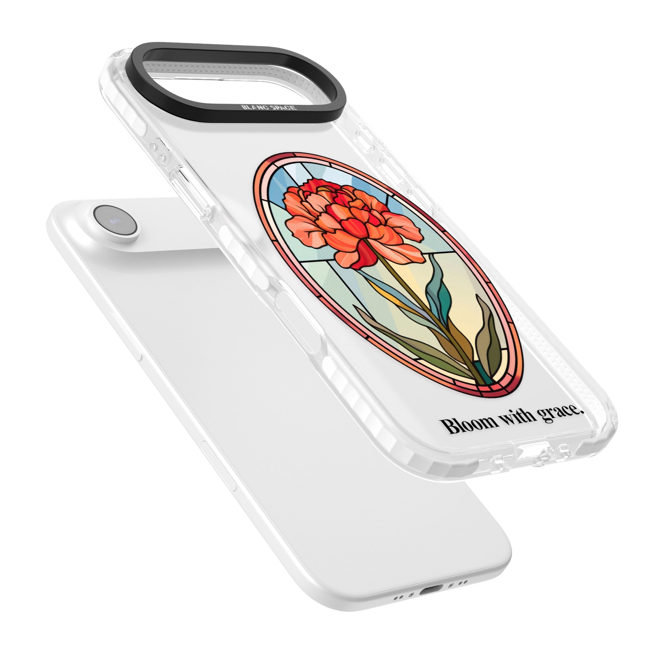 Bloom With Grace iPhone 17 Air Impact Pro Clear Phone Case Colours