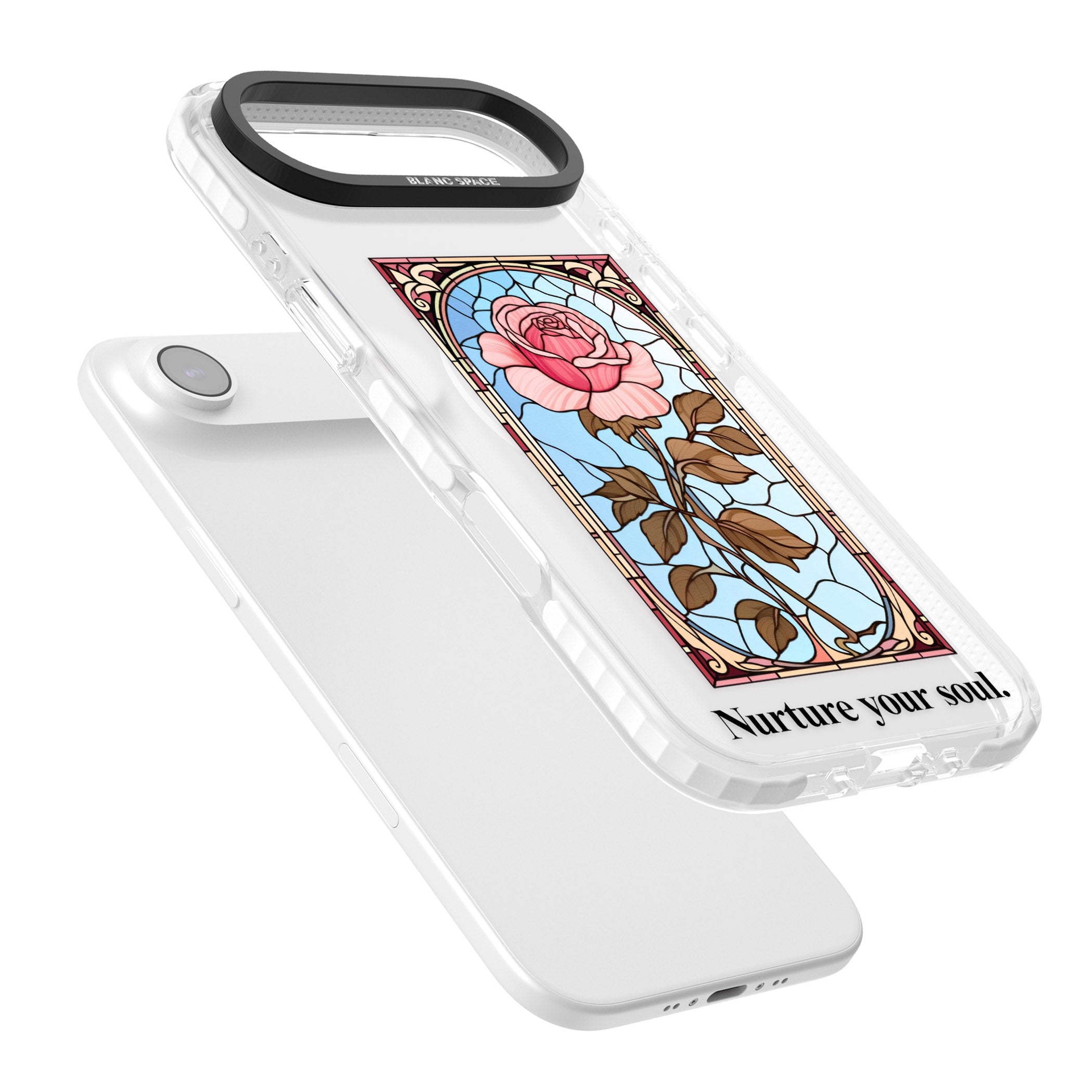 Nurture Your Soul iPhone 17 Air Impact Pro Clear Phone Case Colours