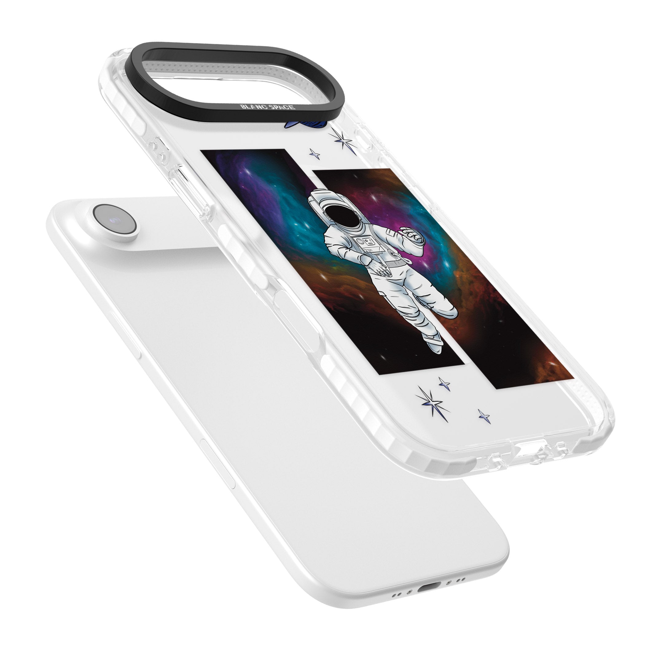 Escape The Nebula iPhone 17 Air Impact Pro Clear Phone Case Colours