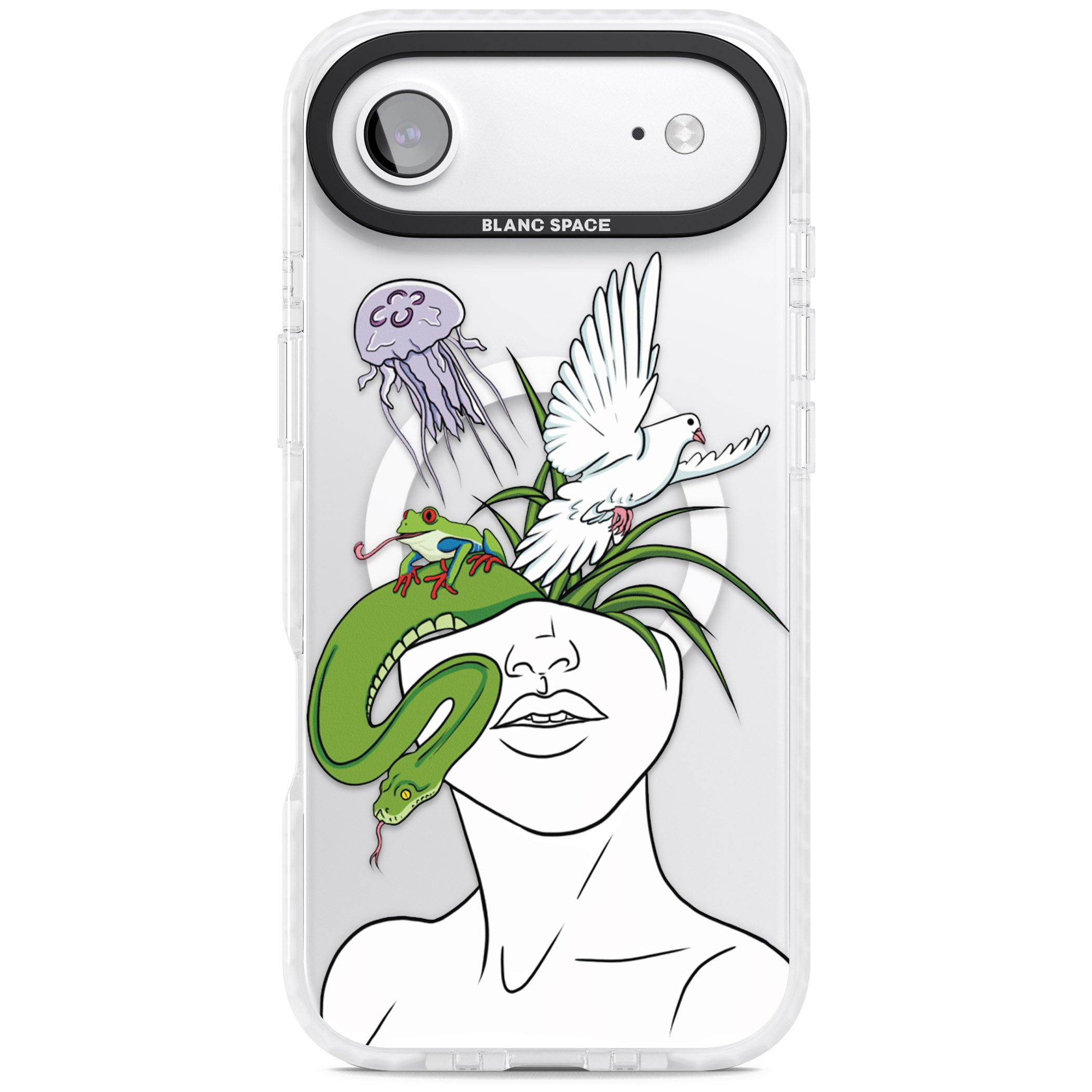 Wild Thoughts iPhone 17 Air Impact Pro Clear Phone Case