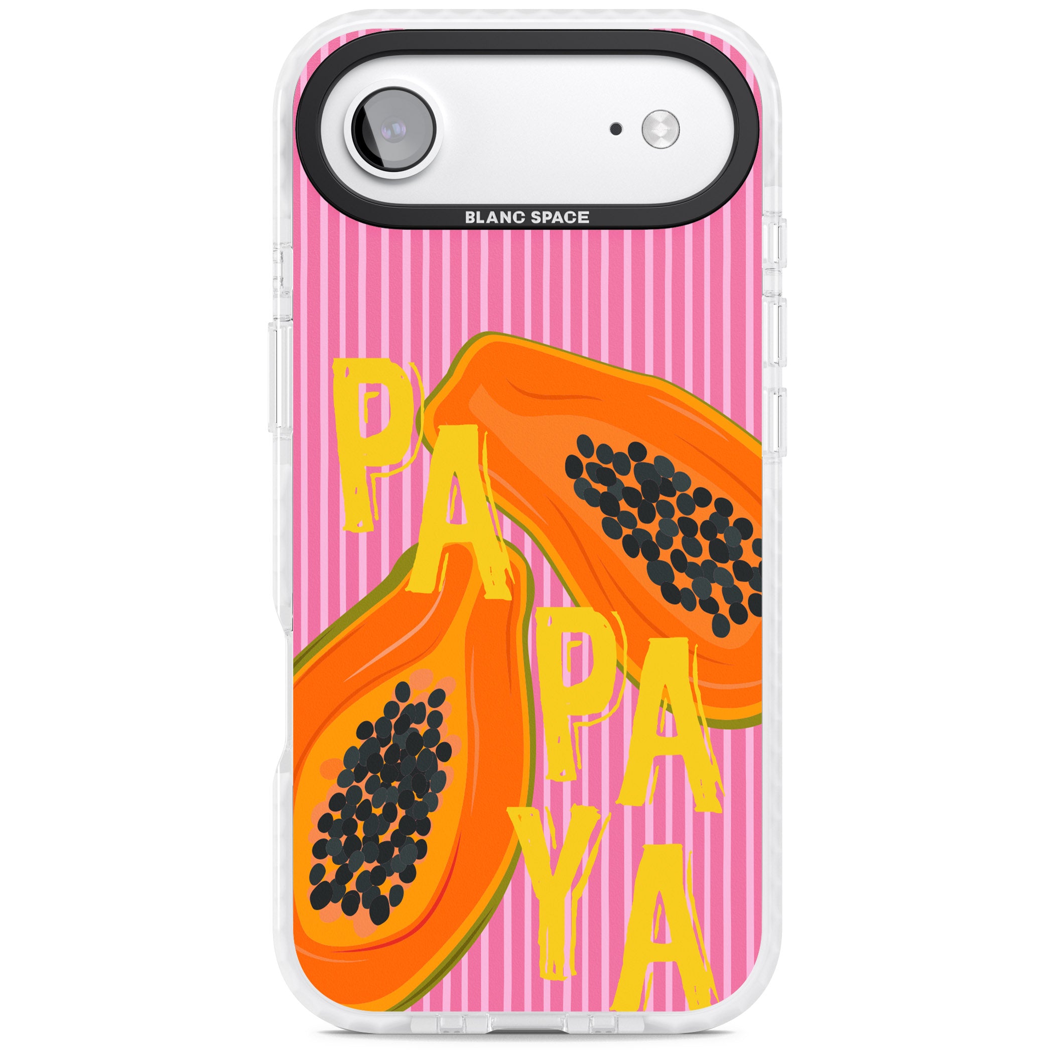 Papaya iPhone 17 Air Impact Pro Clear Phone Case
