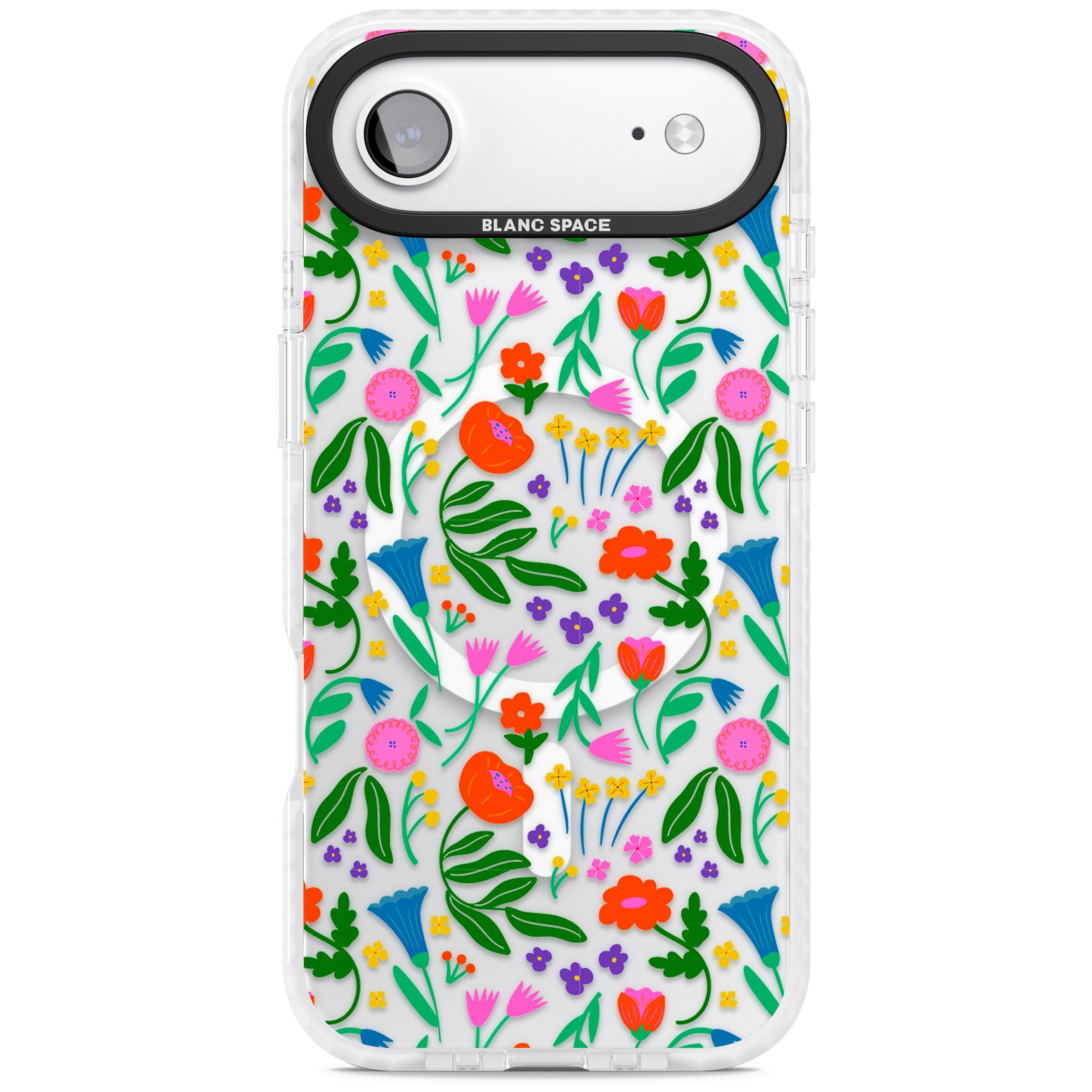 Summer Floral Fiesta iPhone 17 Air Impact Pro Clear Phone Case