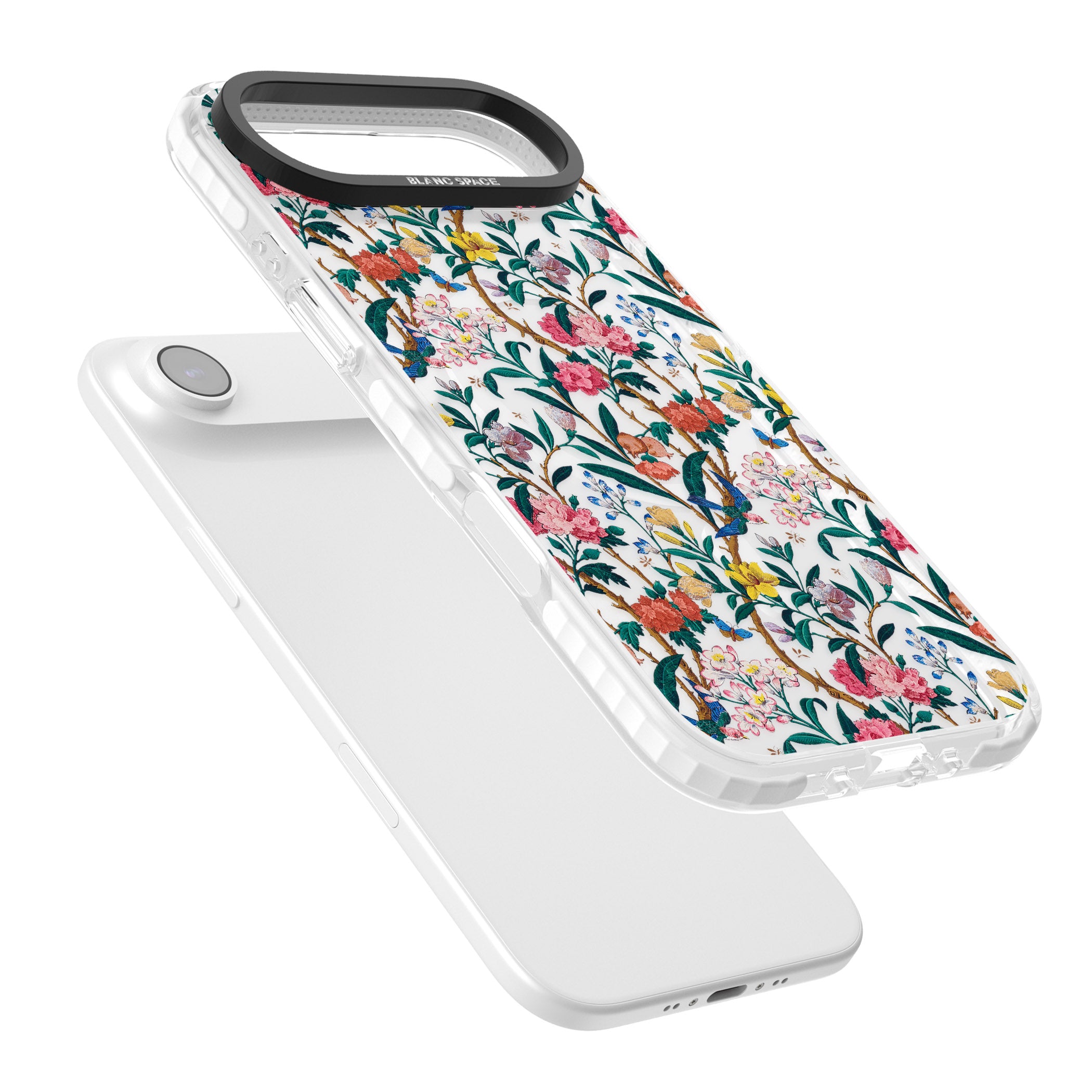 Vines & Flowers iPhone 17 Air Impact Pro Clear Phone Case Colours