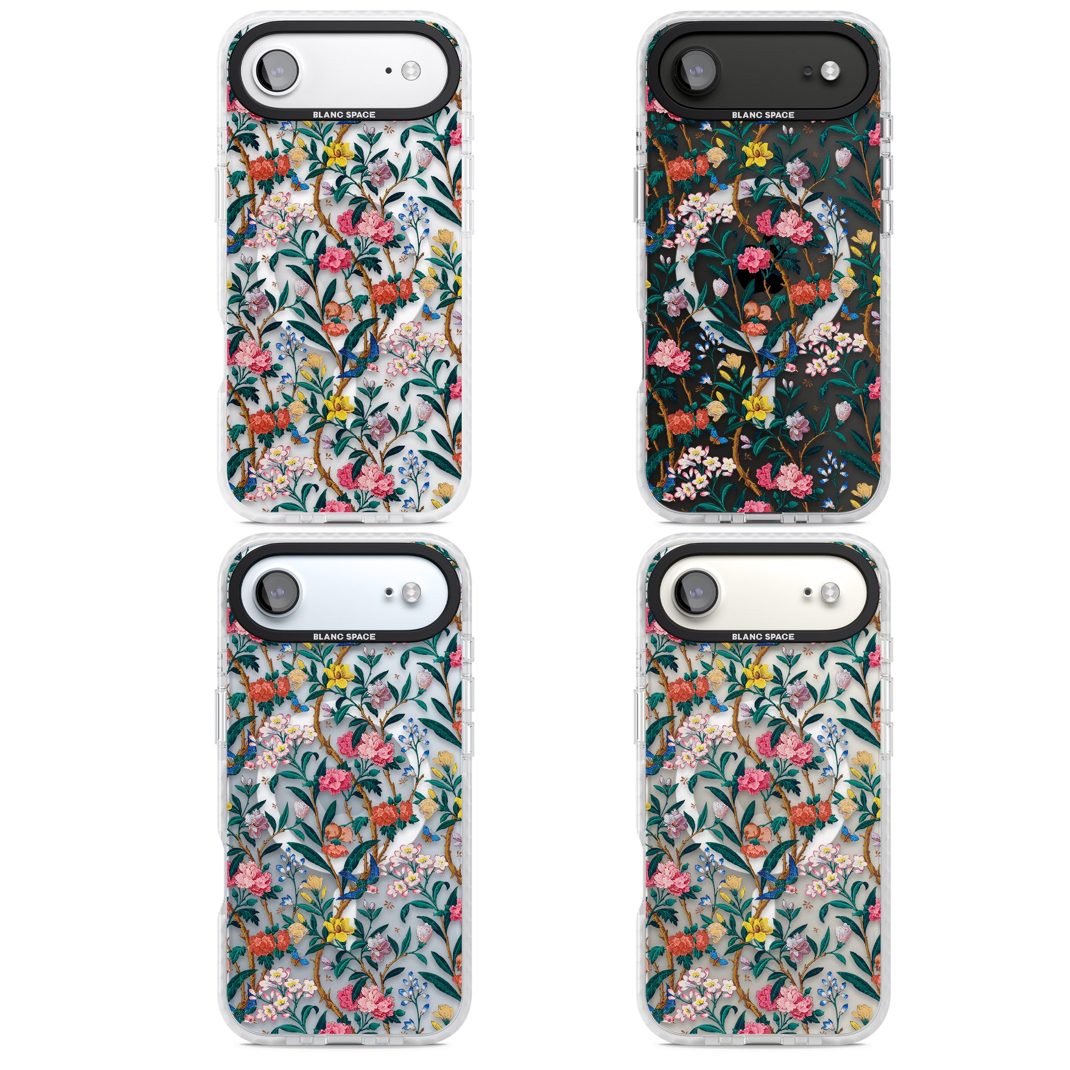 Vines & Flowers iPhone 17 Air Impact Pro Clear Phone Case APT Impact Protection