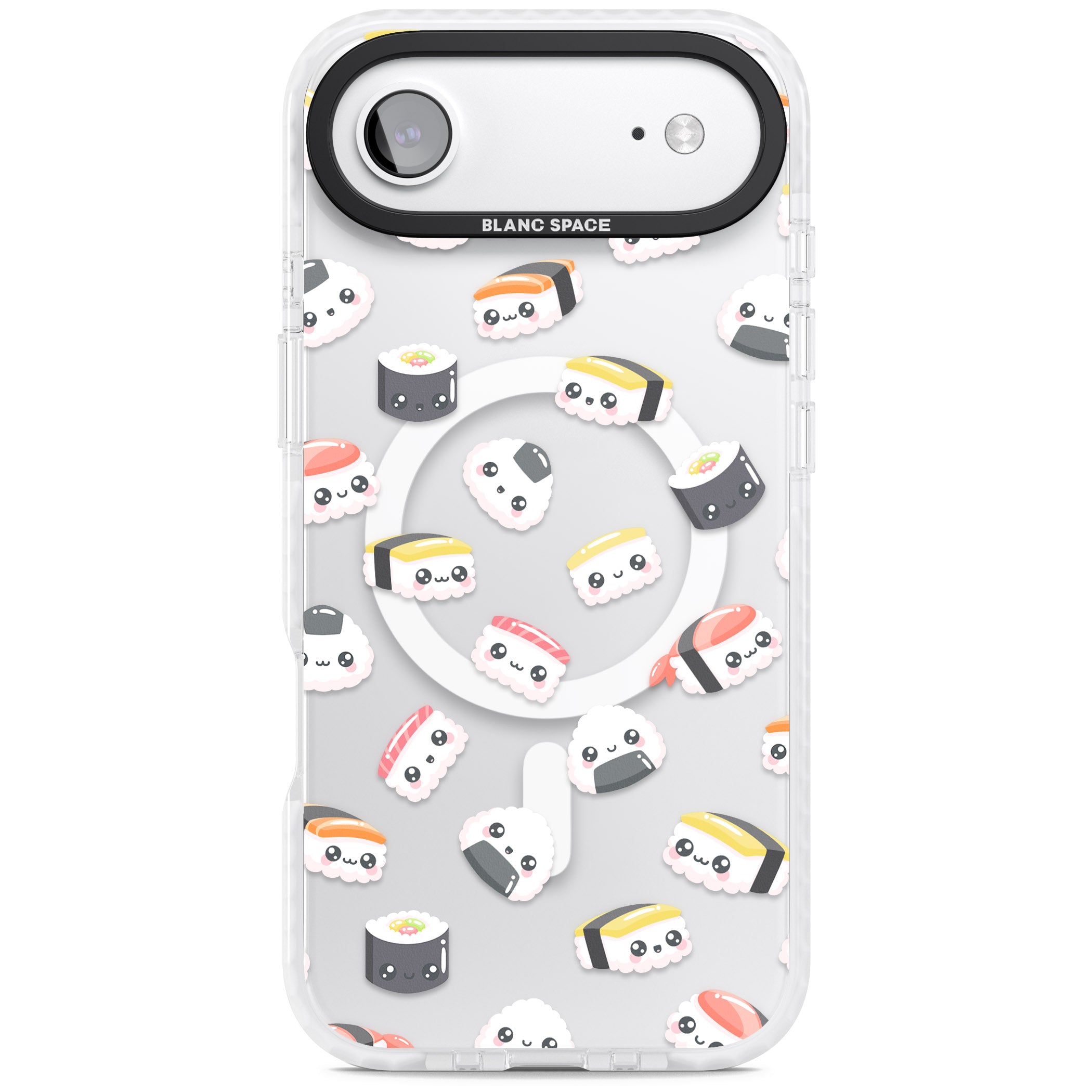 Kawaii Sushi iPhone 17 Air Impact Pro Clear Phone Case