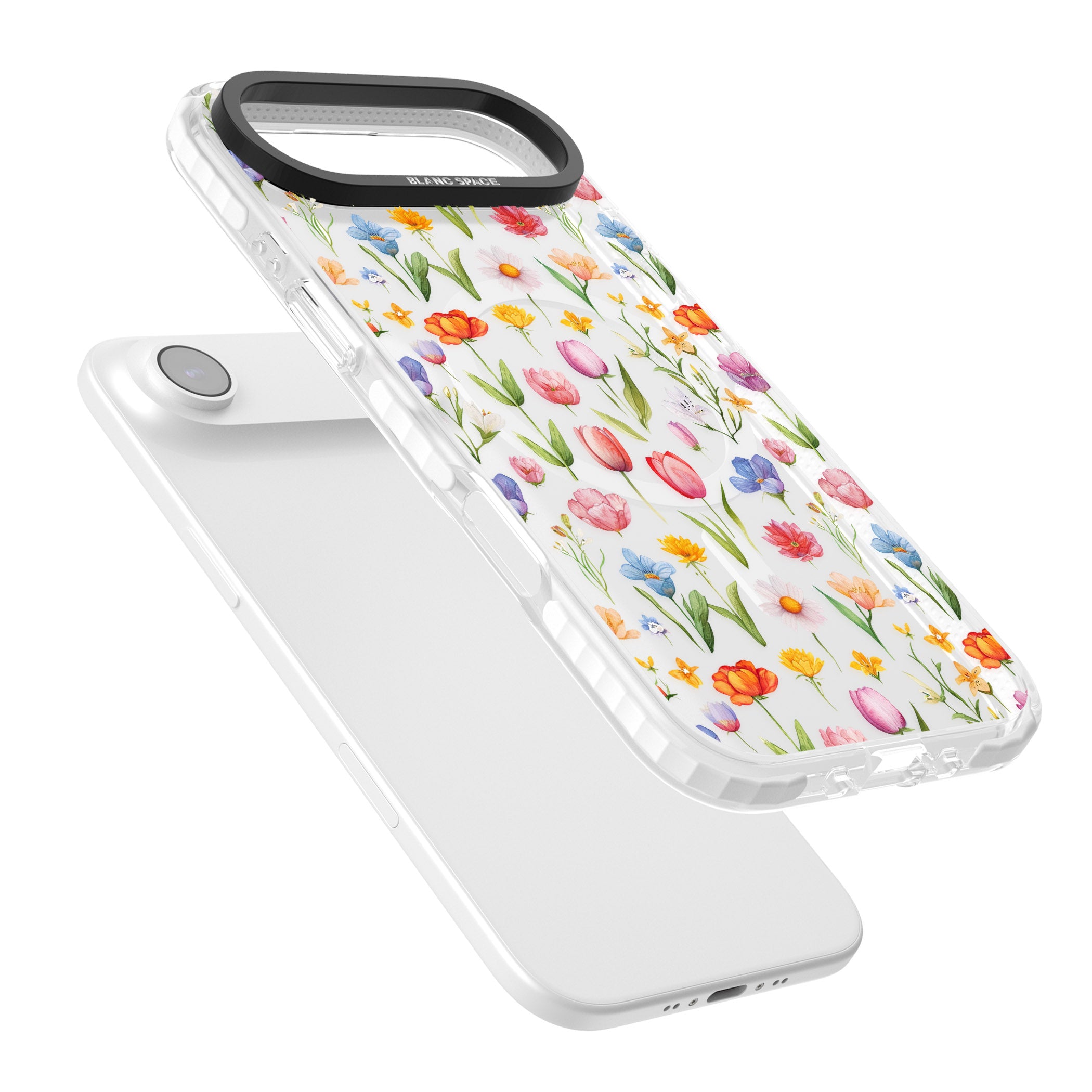 Small Flower Mix iPhone 17 Air Impact Pro Clear Phone Case Colours
