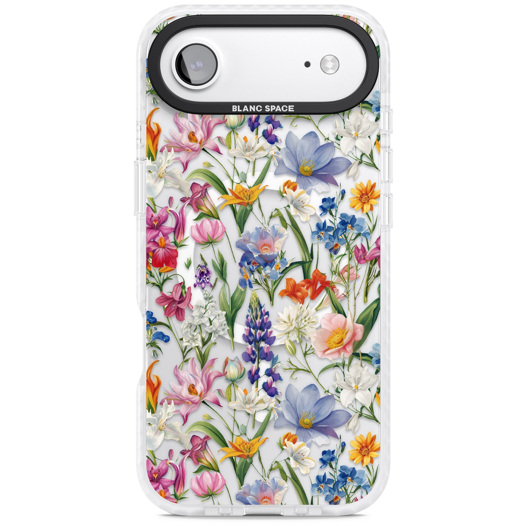 Vintage Wildflowers iPhone 17 Air Impact Pro Clear Phone Case
