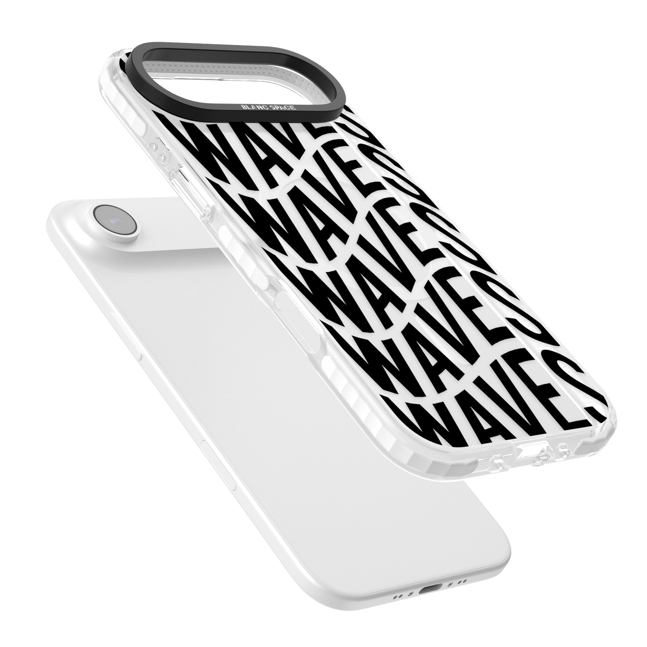 Waves iPhone 17 Air Impact Pro Clear Phone Case Colours