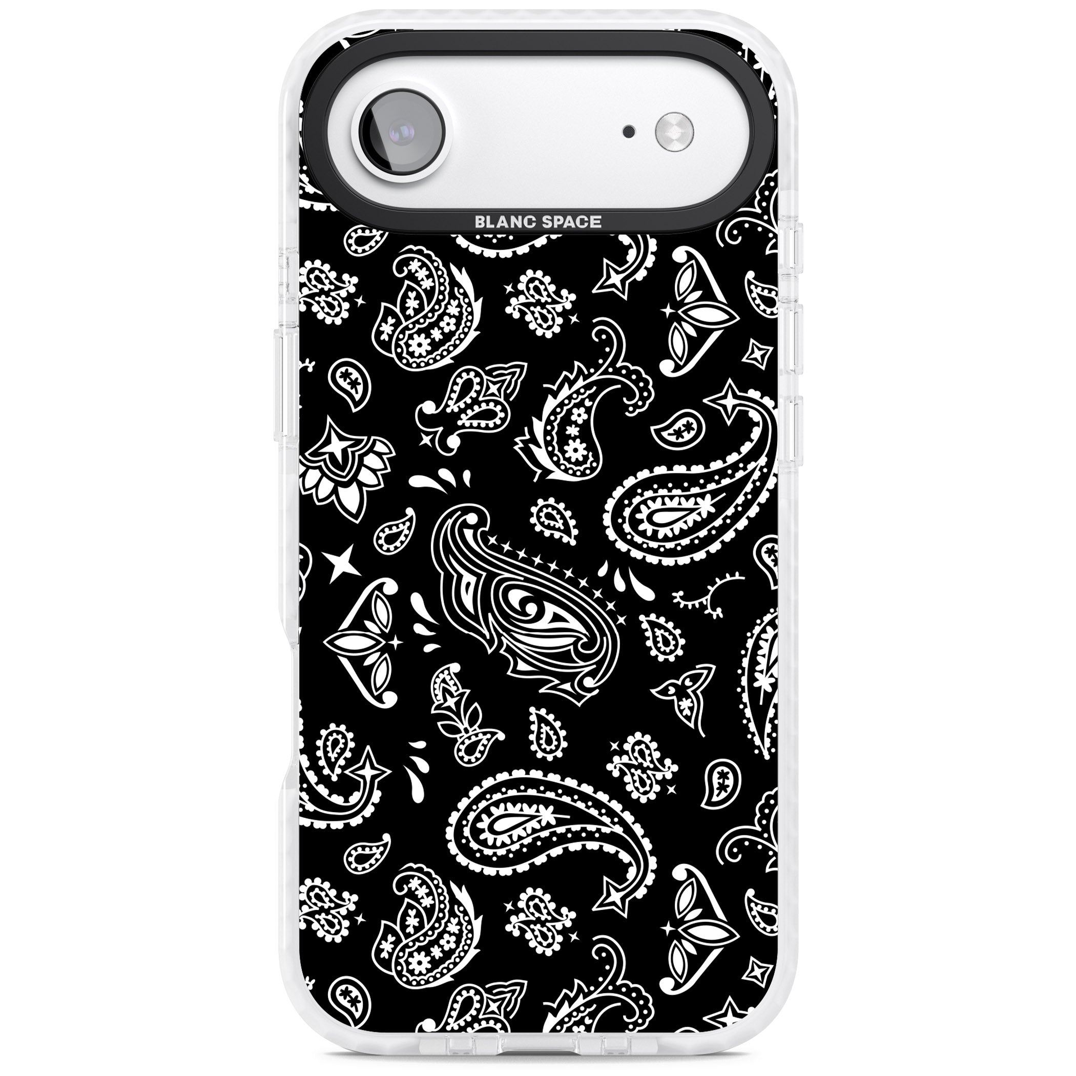Black Bandana iPhone 17 Air Impact Pro Clear Phone Case