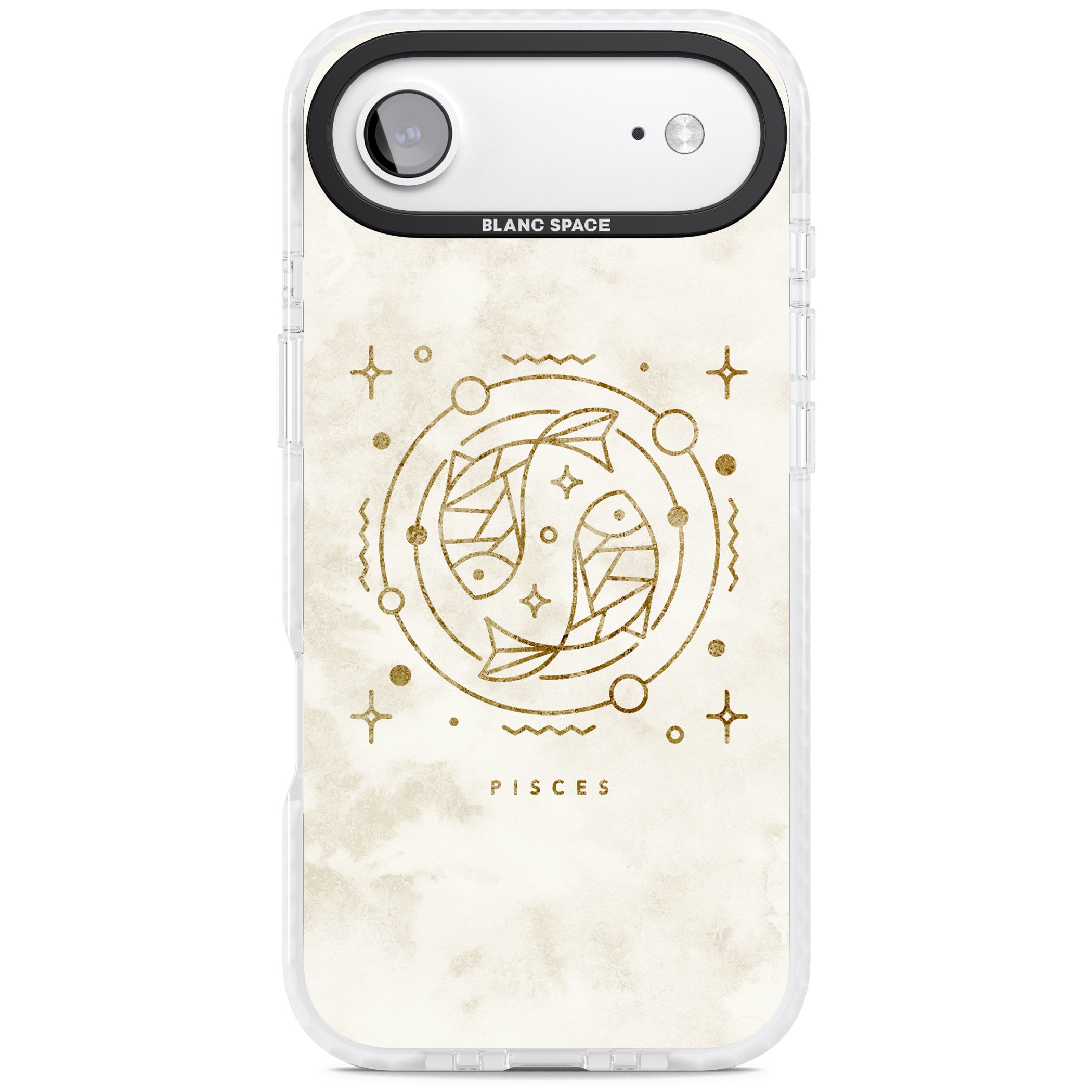 Pisces Emblem iPhone 17 Air Impact Pro Clear Phone Case