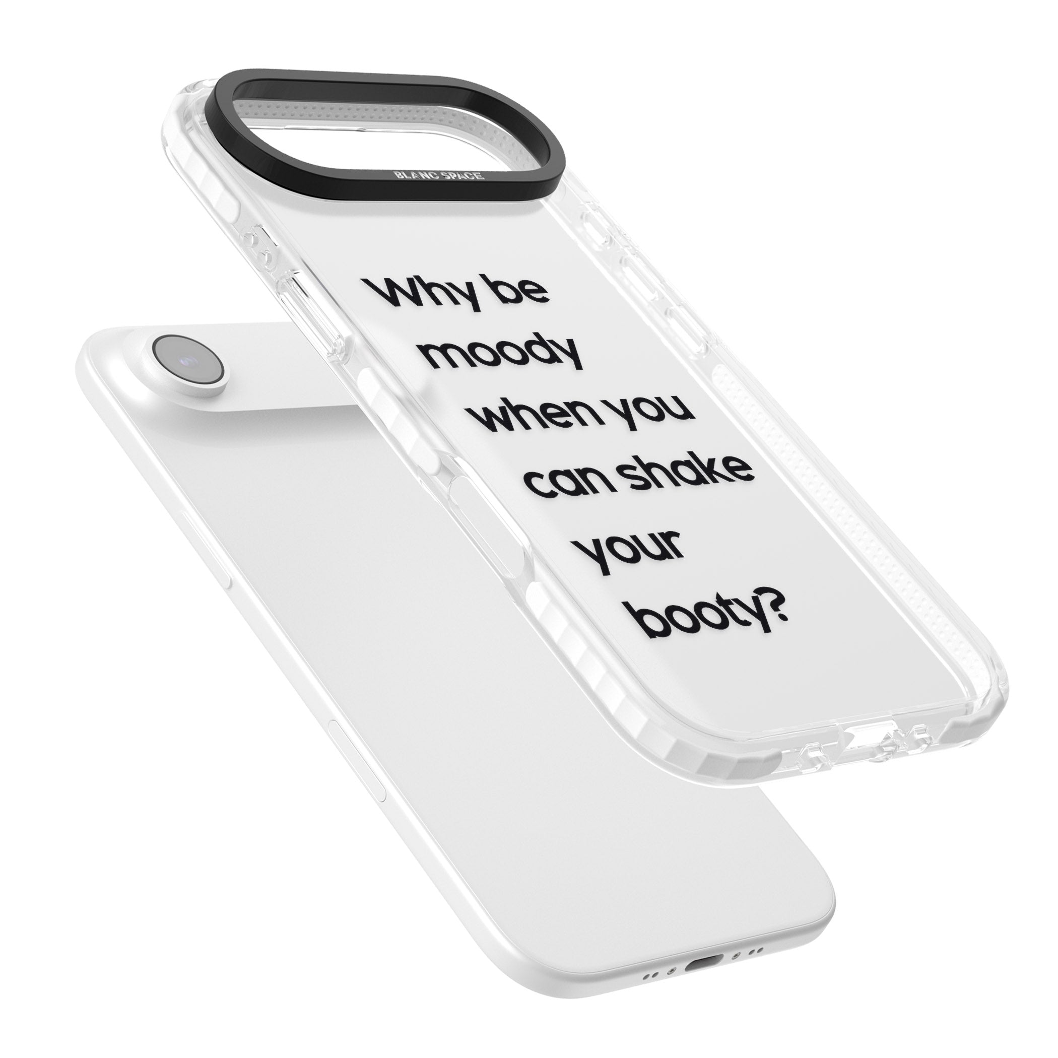 Why Be Moody? iPhone 17 Air Impact Clear Phone Case Colours