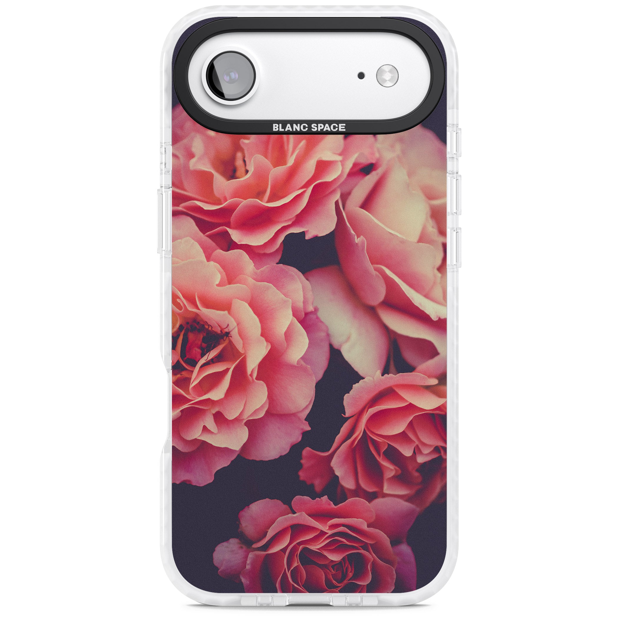 Midnight Rose Bloom iPhone 17 Air Impact Clear Phone Case